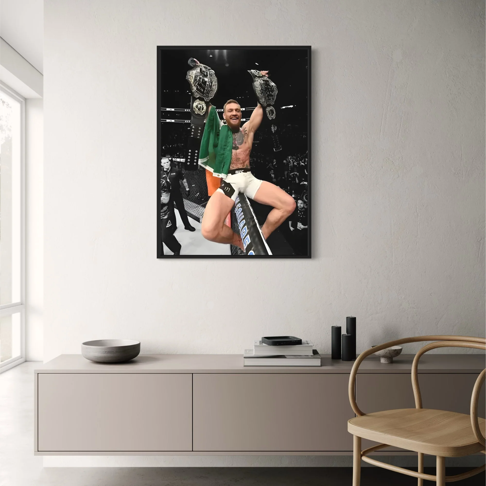 Conor McGregor | UFC Dual Belt Victory | Boxing Art - Image 2