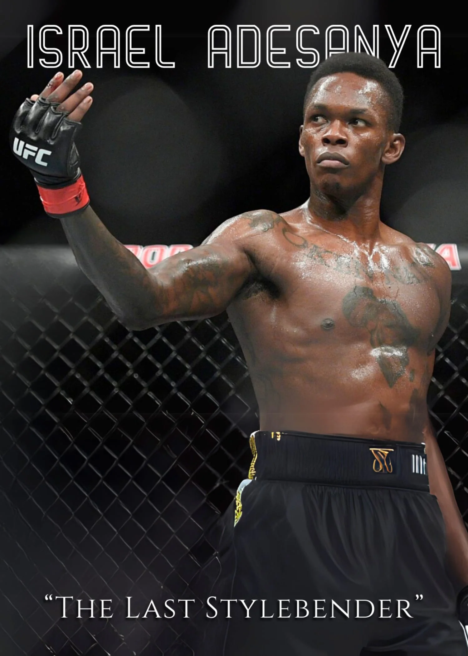 Israel Adesanya 'The Last Stylebender' UFC Champion - Image 4
