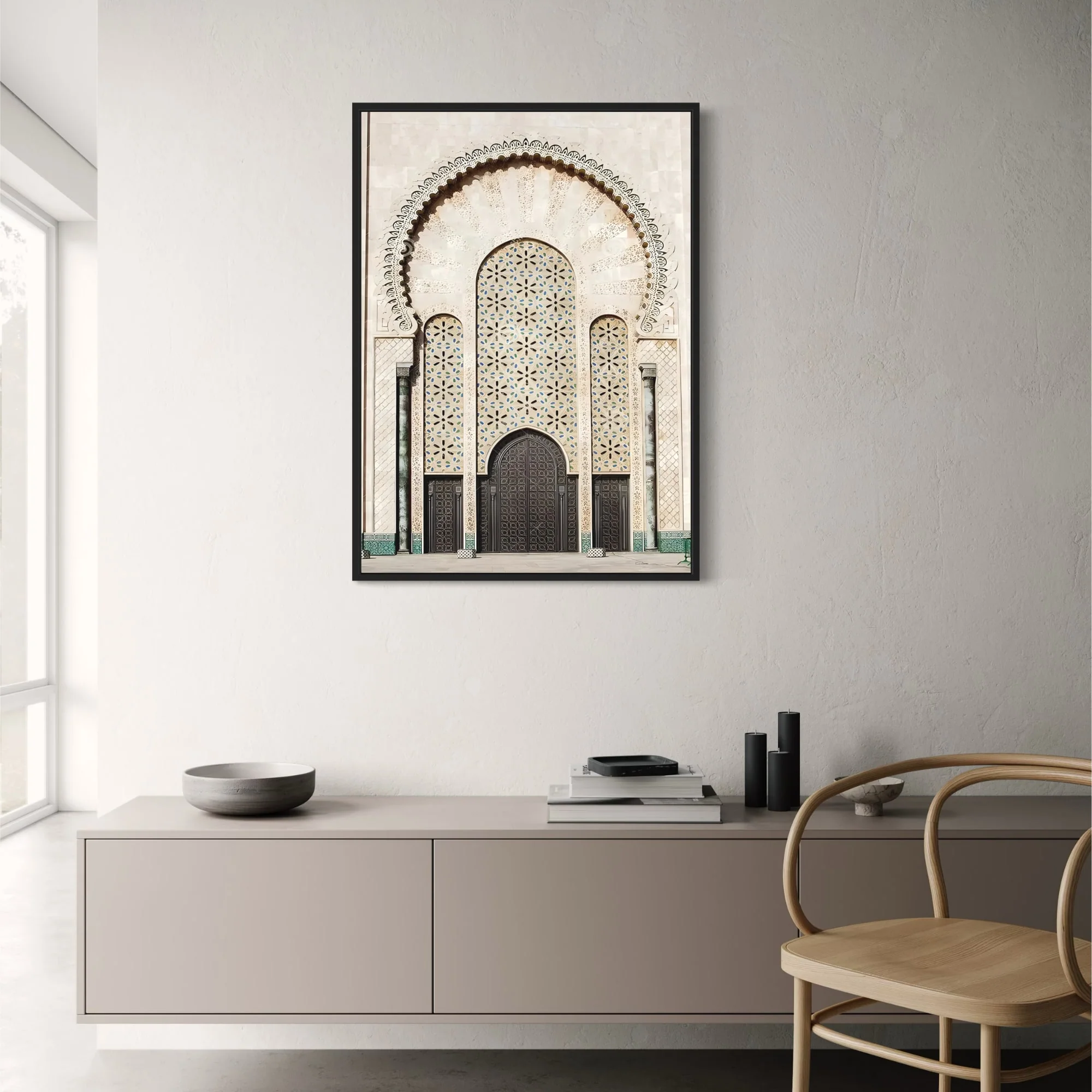 Majestic Mosque Portal | Islamic Architecture Art - Image 2