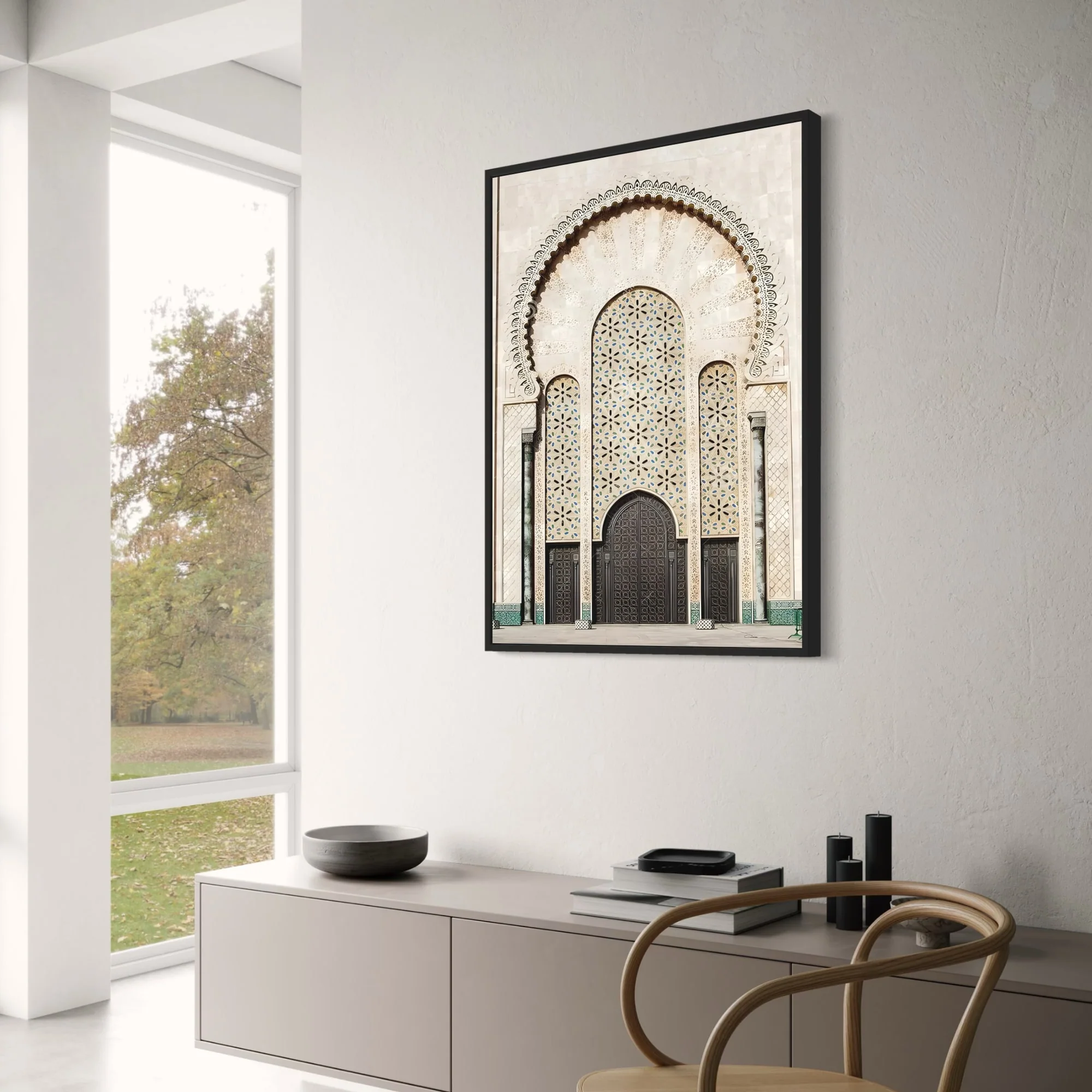 Majestic Mosque Portal | Islamic Architecture Art - Image 3