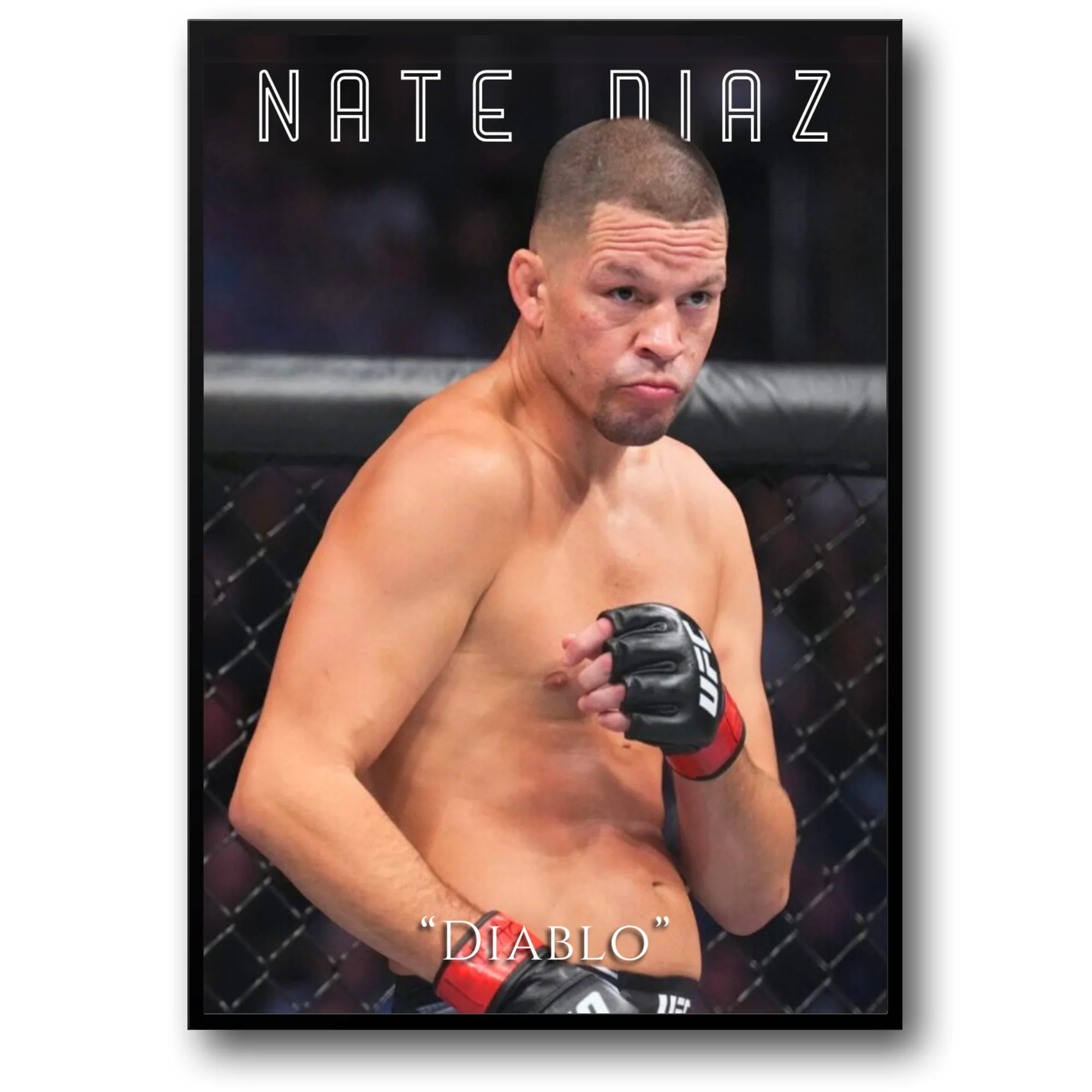 Nate Diaz 'Diablo' UFC Art
