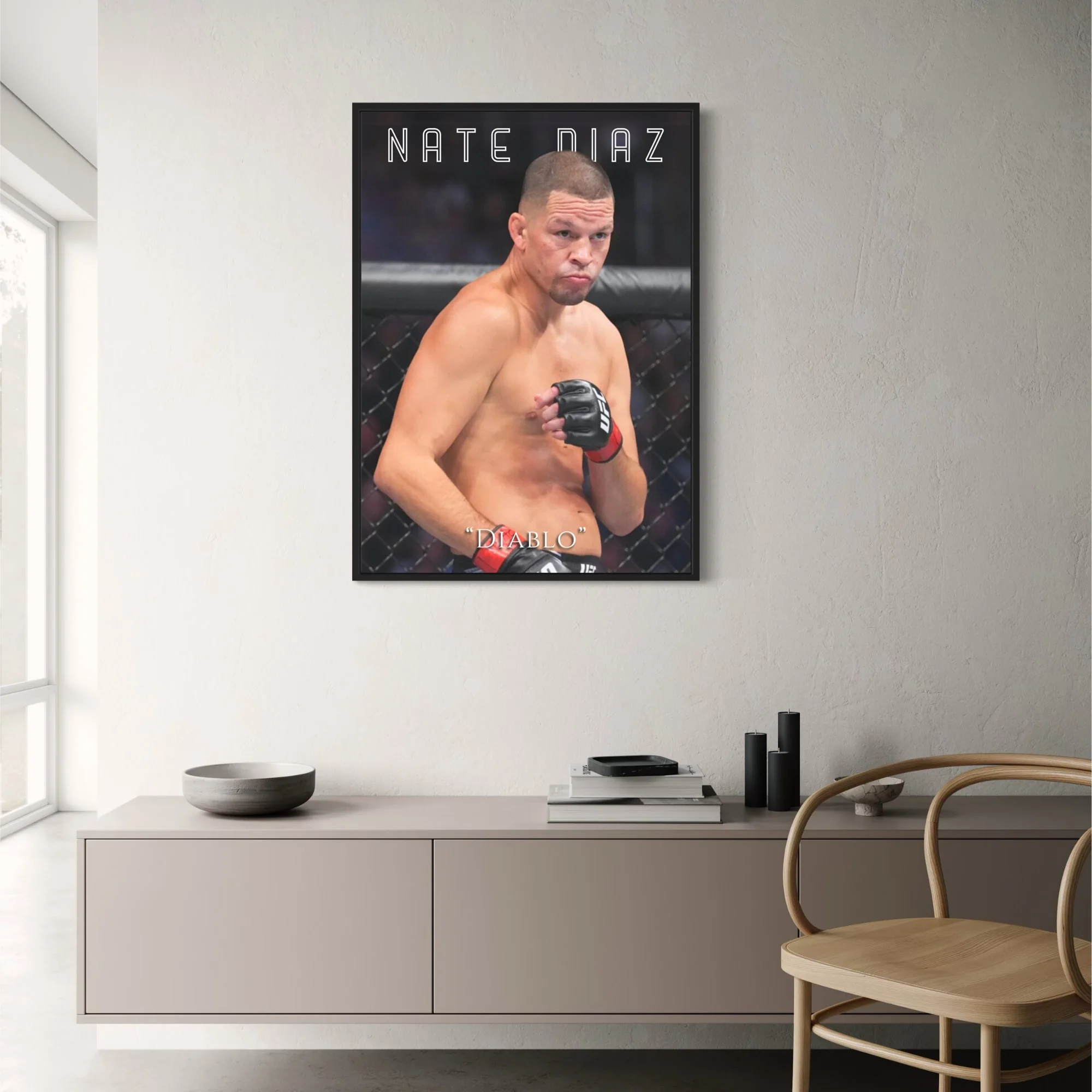 Nate Diaz 'Diablo' UFC Art - Image 2