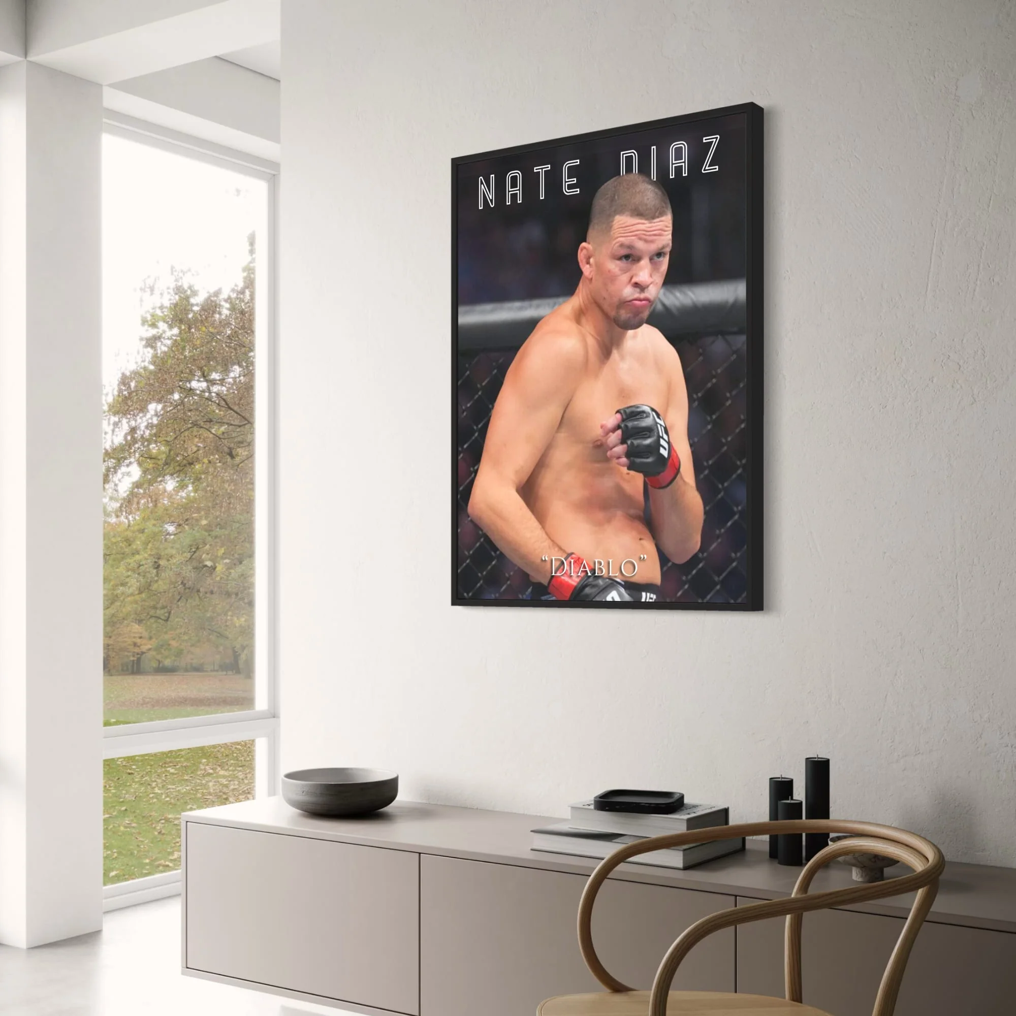 Nate Diaz 'Diablo' UFC Art - Image 3