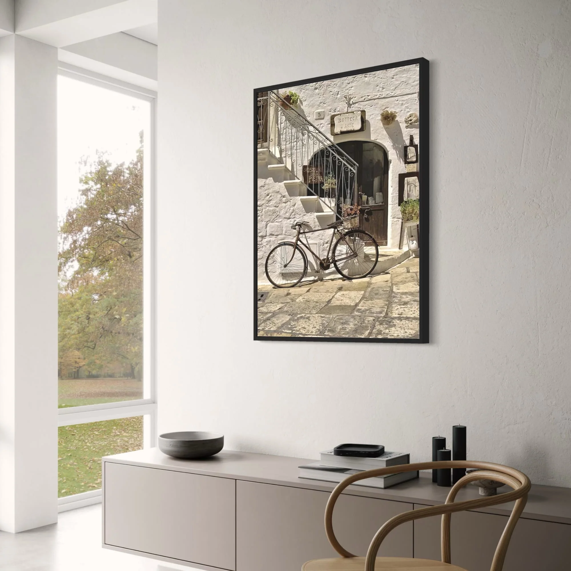 Italian Town Summer Bikeride | Scenic Art - Image 3