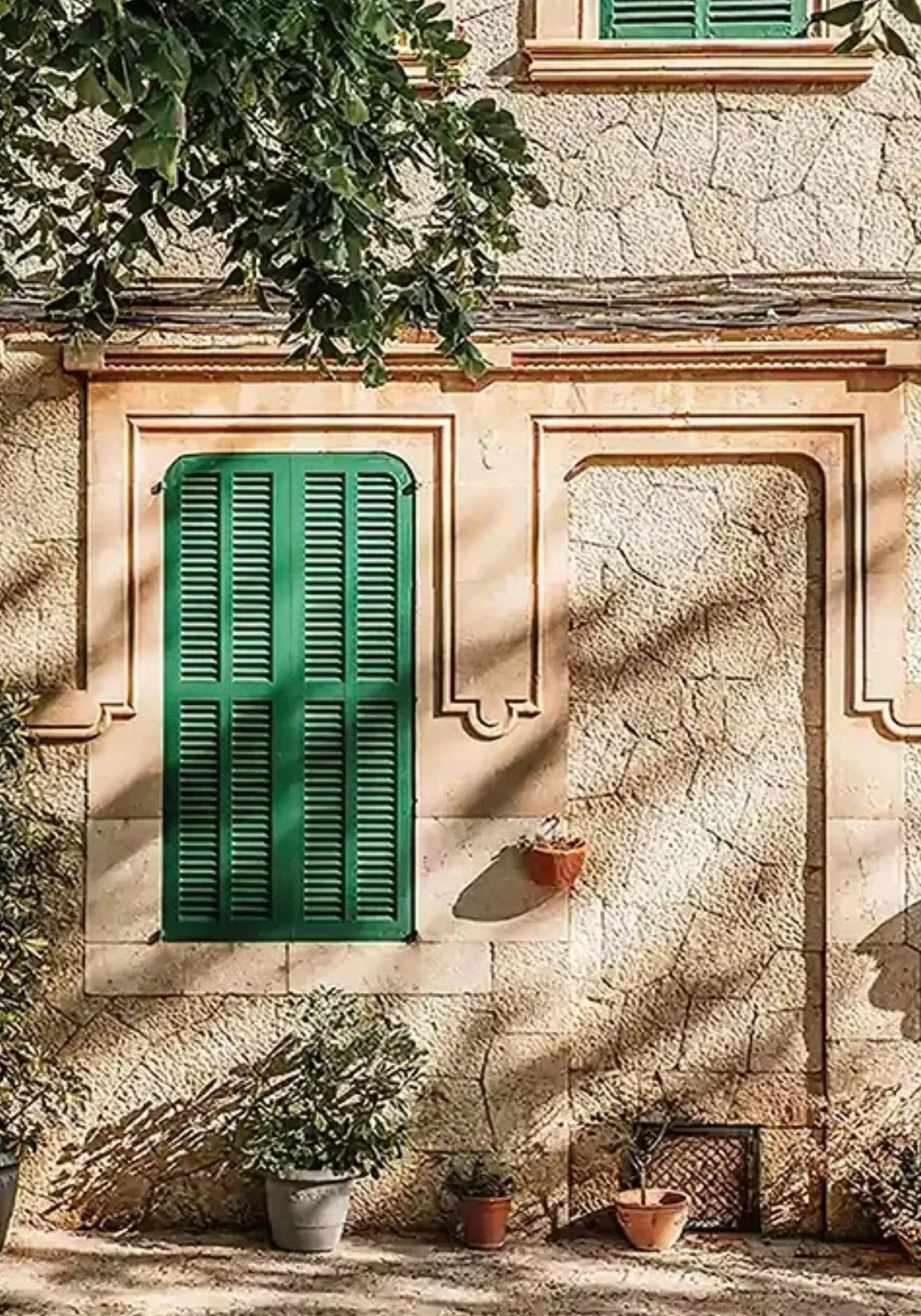 Italian Town | Green Shutters | Classic Decor - Image 2