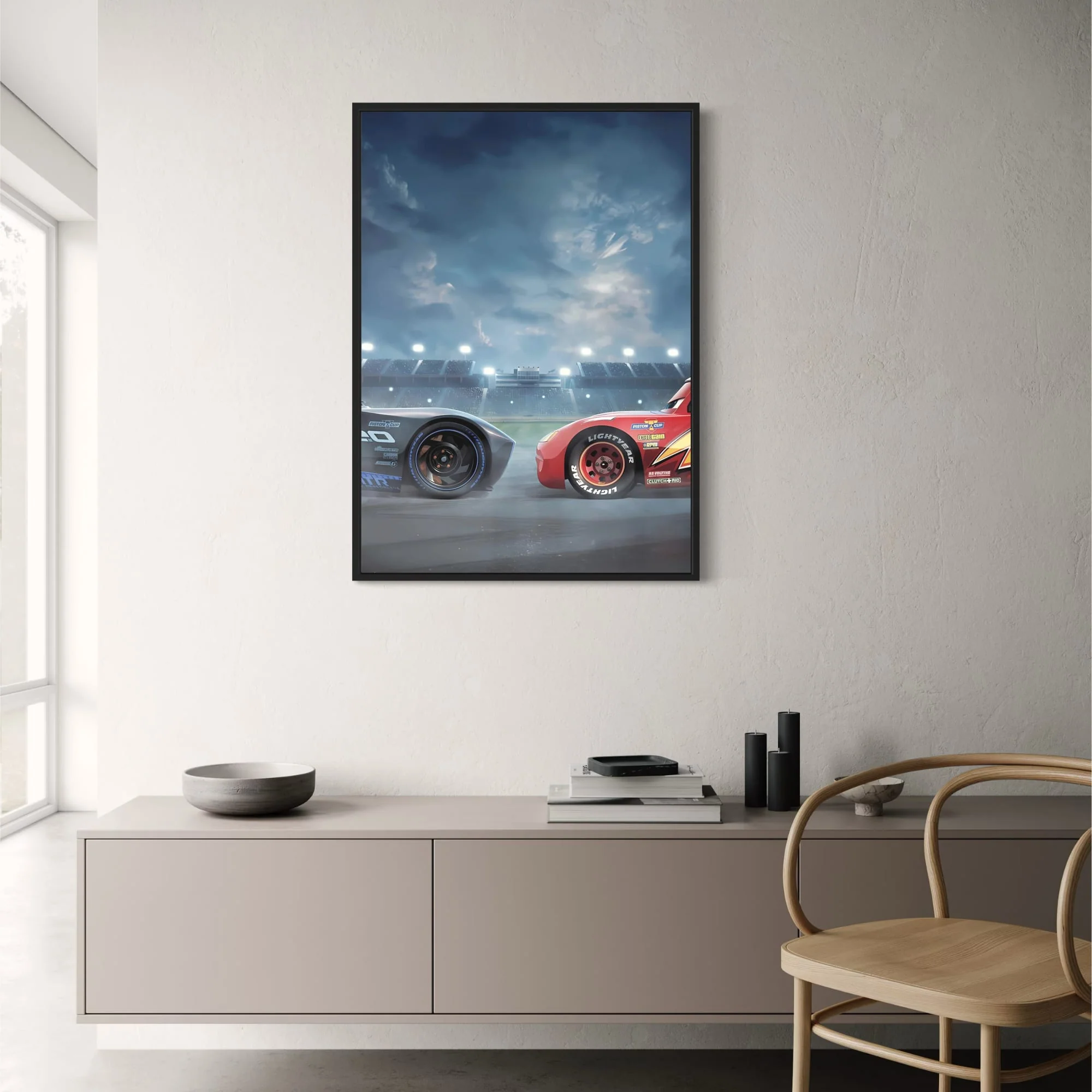 Jackson Storm vs Lightning McQueen | CARS 3 - Image 2