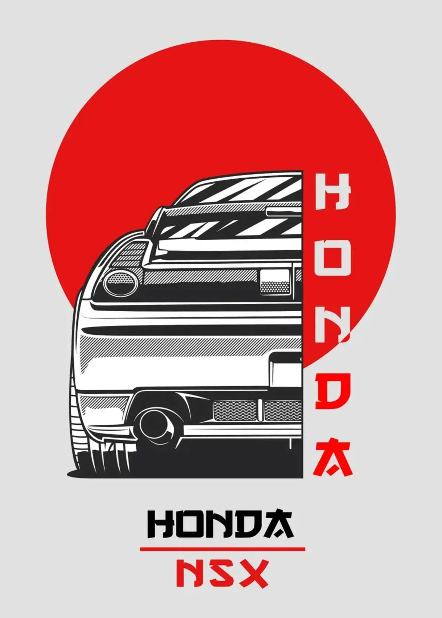Honda NSX | Japanese Car Art - Image 4