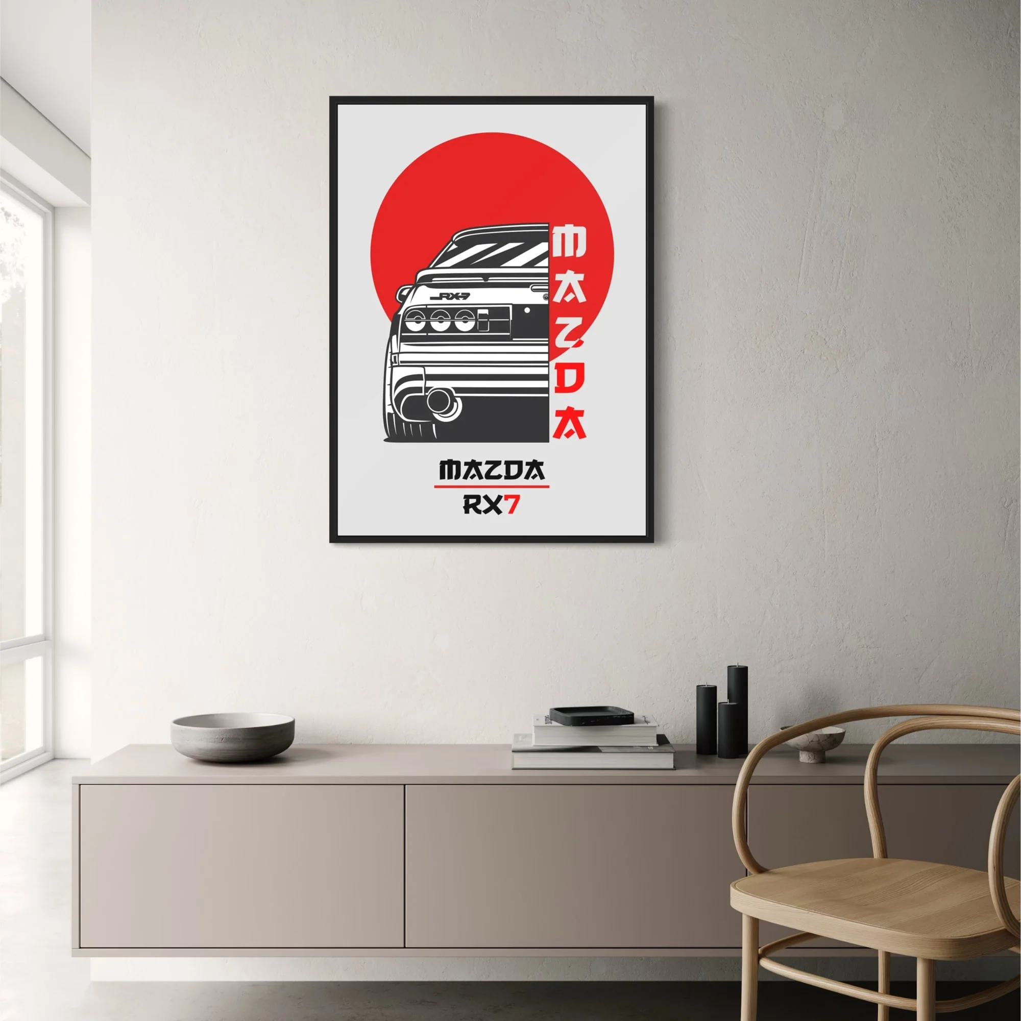 Mazda RX7 | Japanese Sports Car Art - Image 2