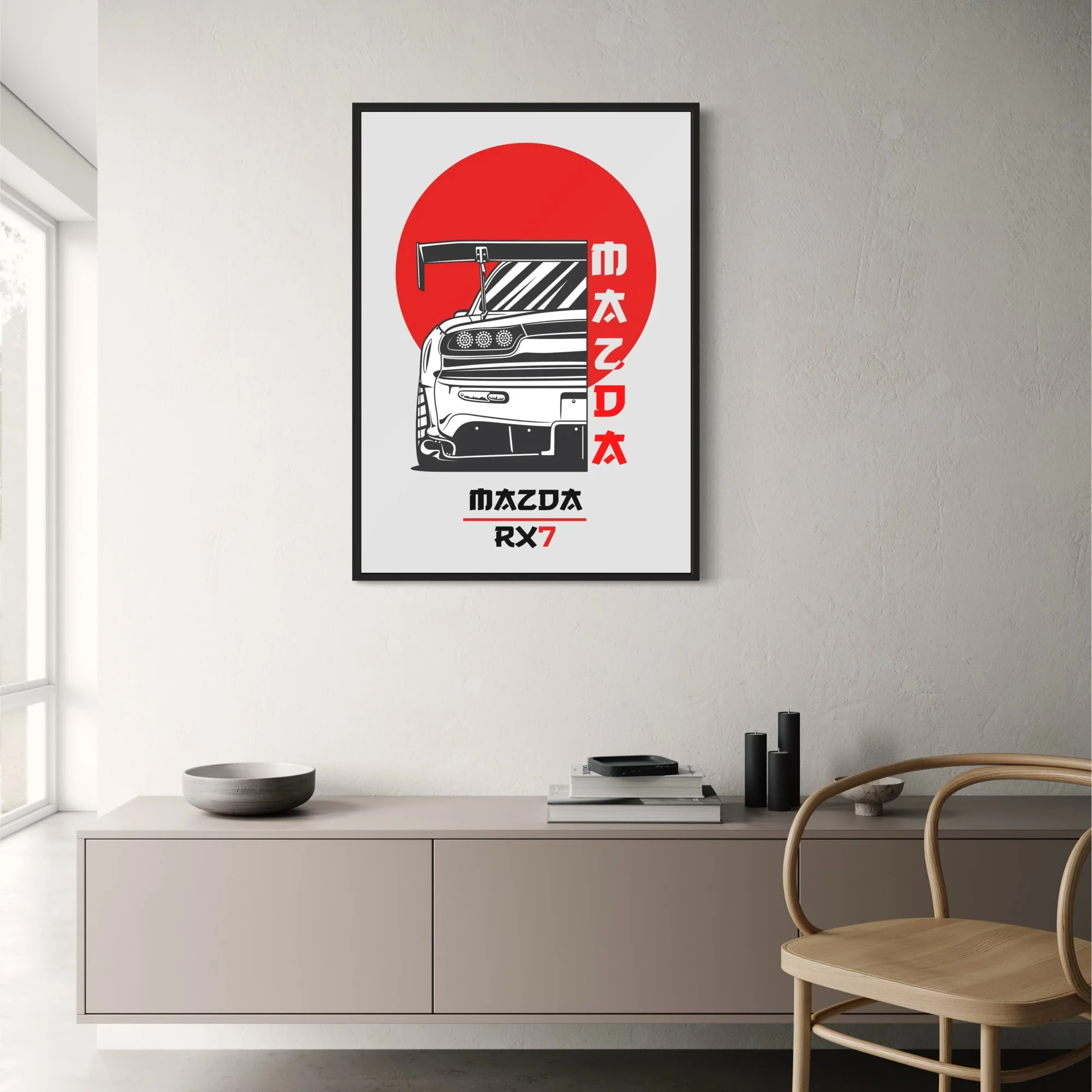 Mazda RX7 | Japanese Car Art - Image 2