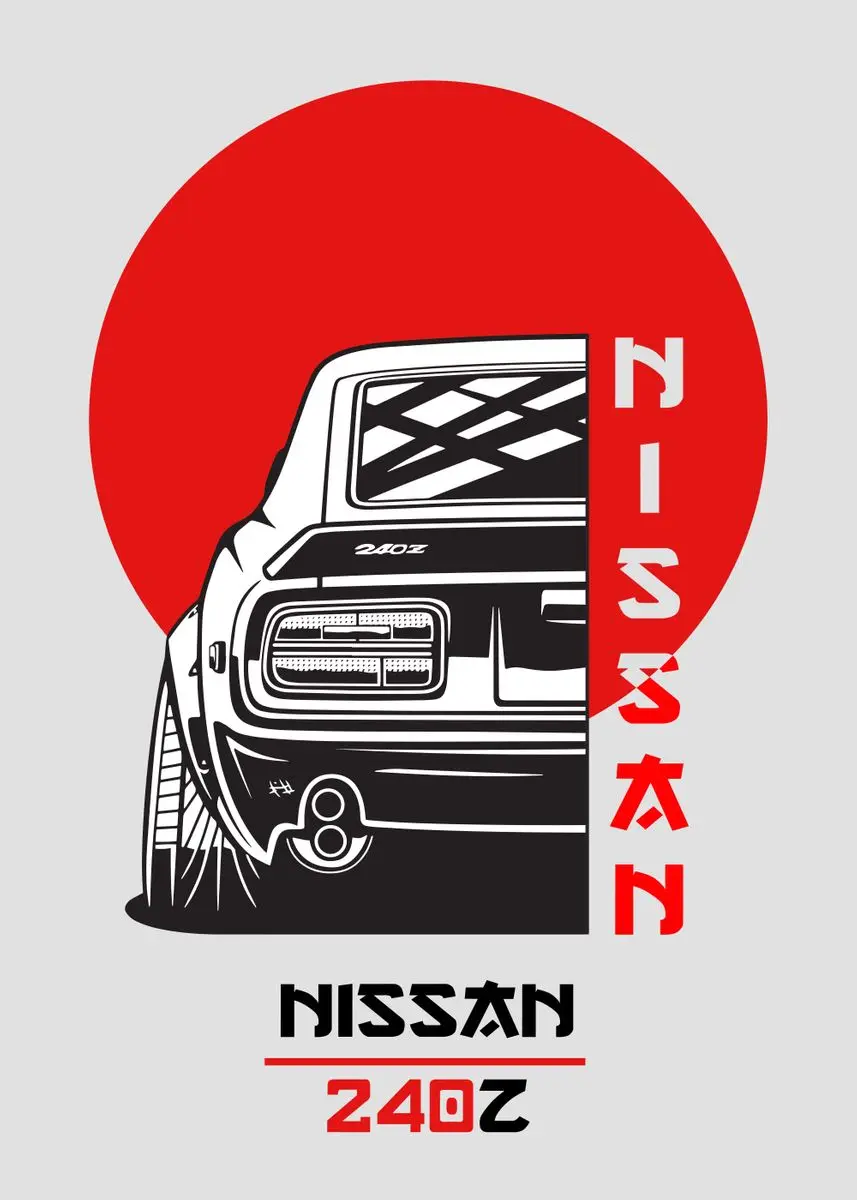 Nissan 240Z | Japanese Sports Car Art