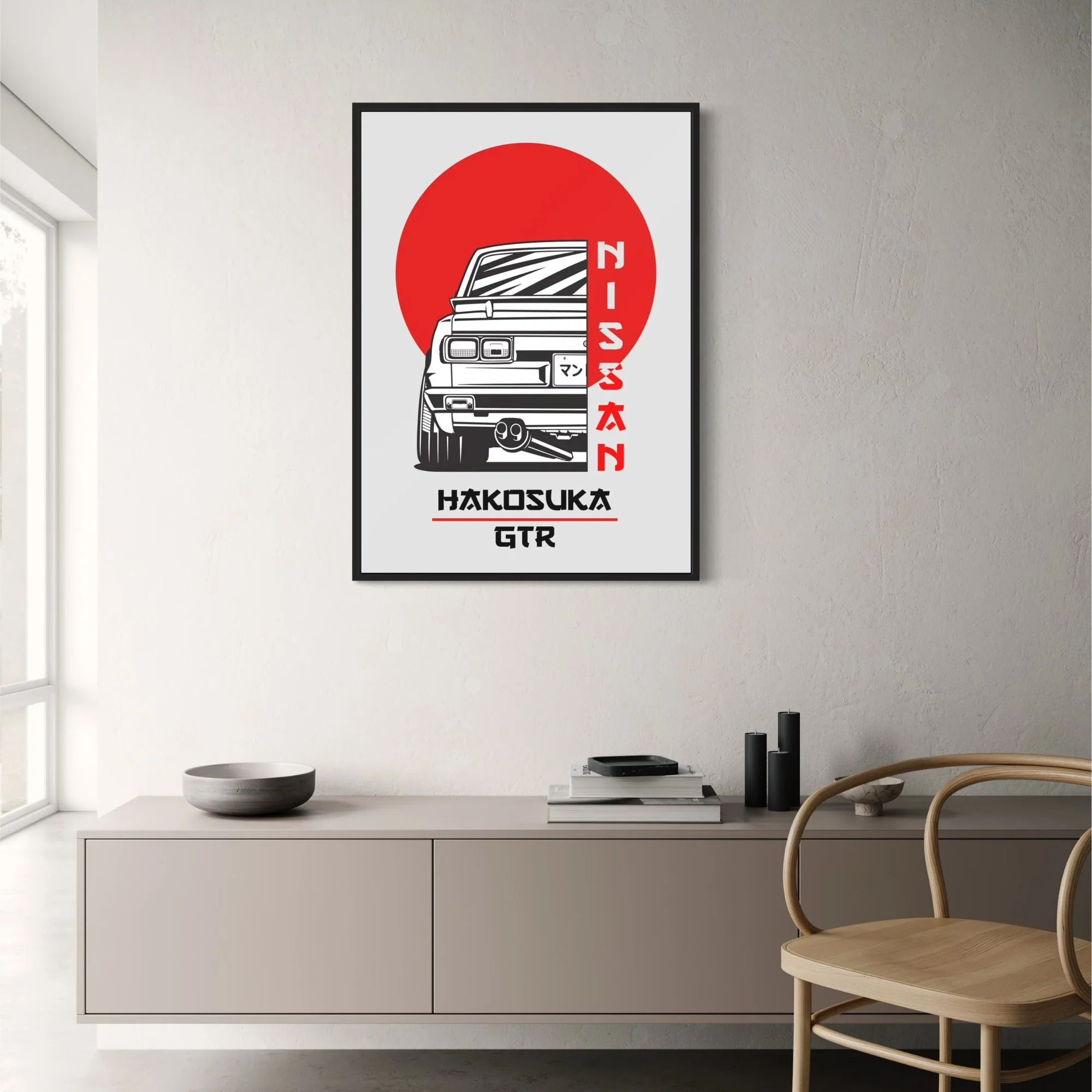 Nissan Hakosuka GTR | Classic Japanese Car Art - Image 2