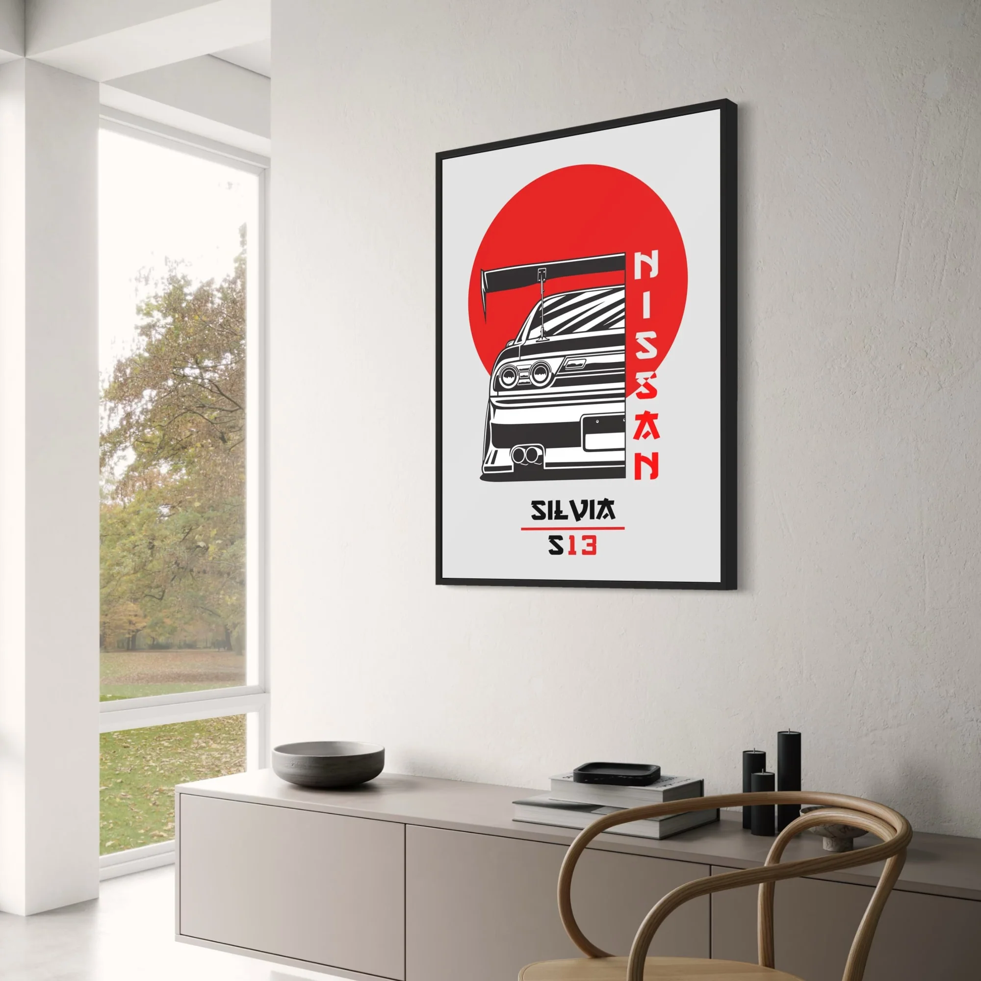Nissan Silvia S13 | Japanese Car Art - Image 3