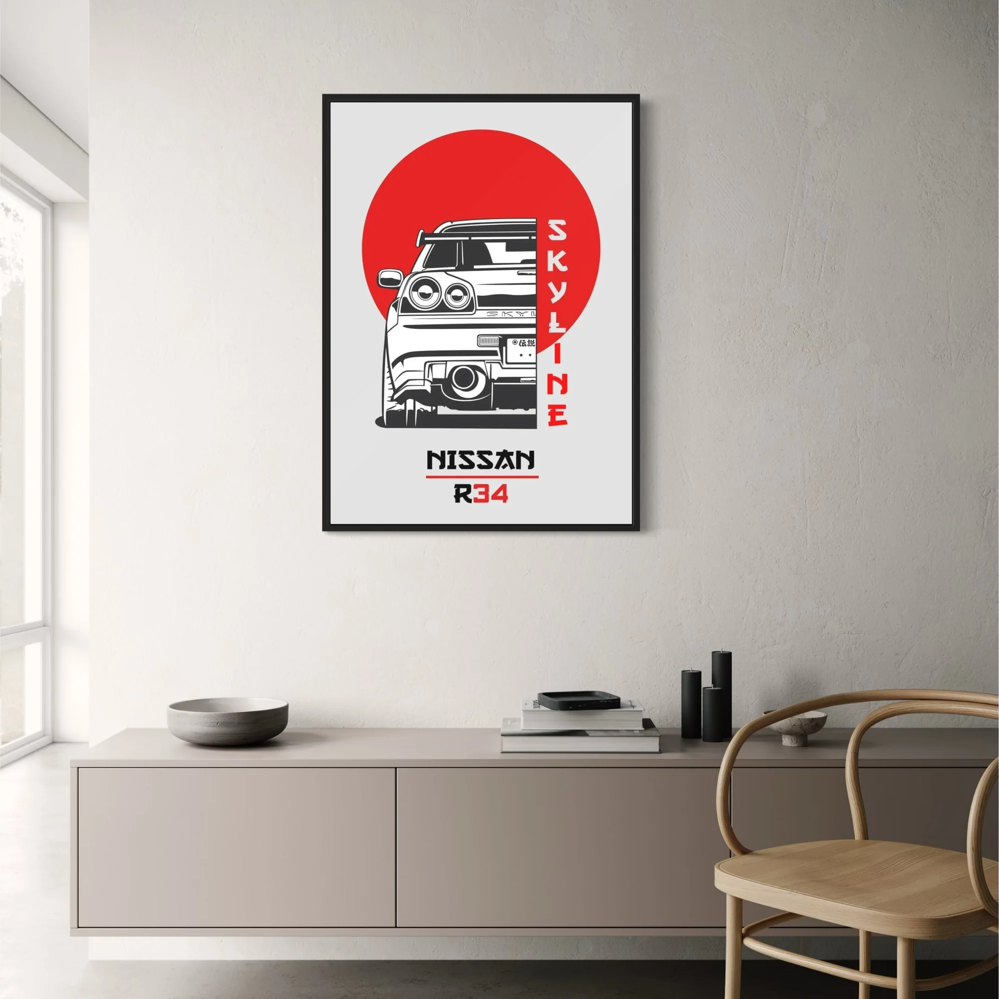 Japan Skyline R34 | Automotive Art - Image 2