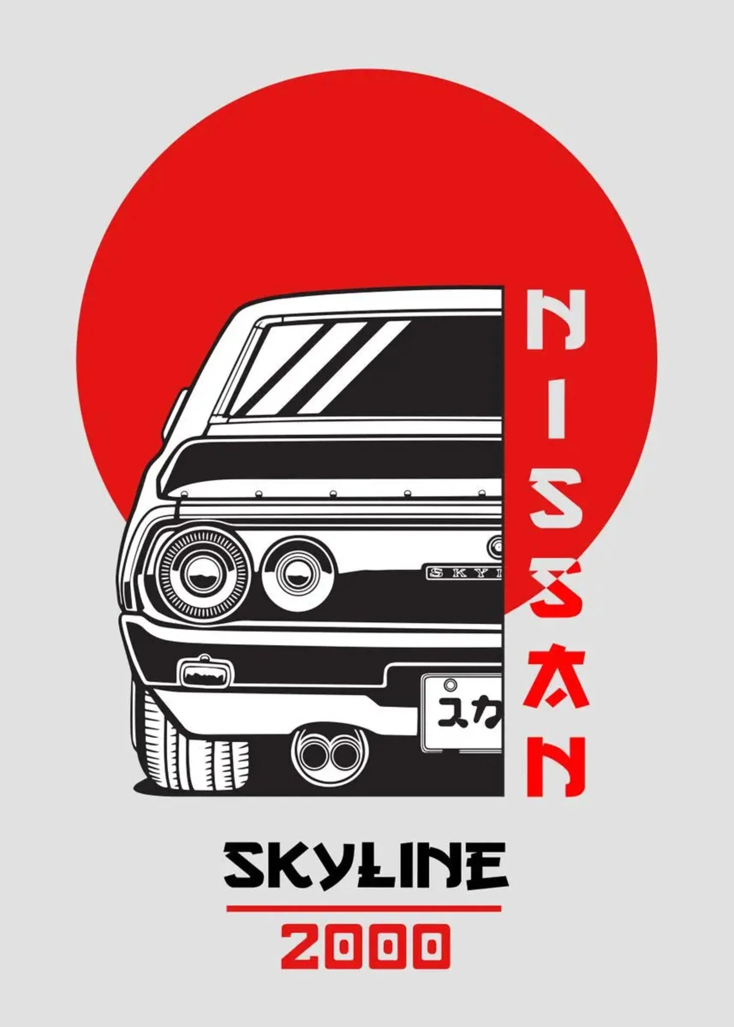 Skyline 2000 | Vintage Japan Car - Image 4