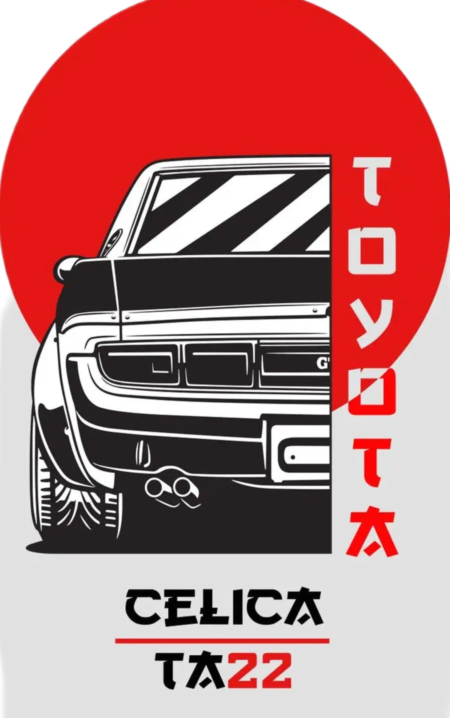 Toyota Celica TA22 | Classic Japanese | Vintage Style - Image 4