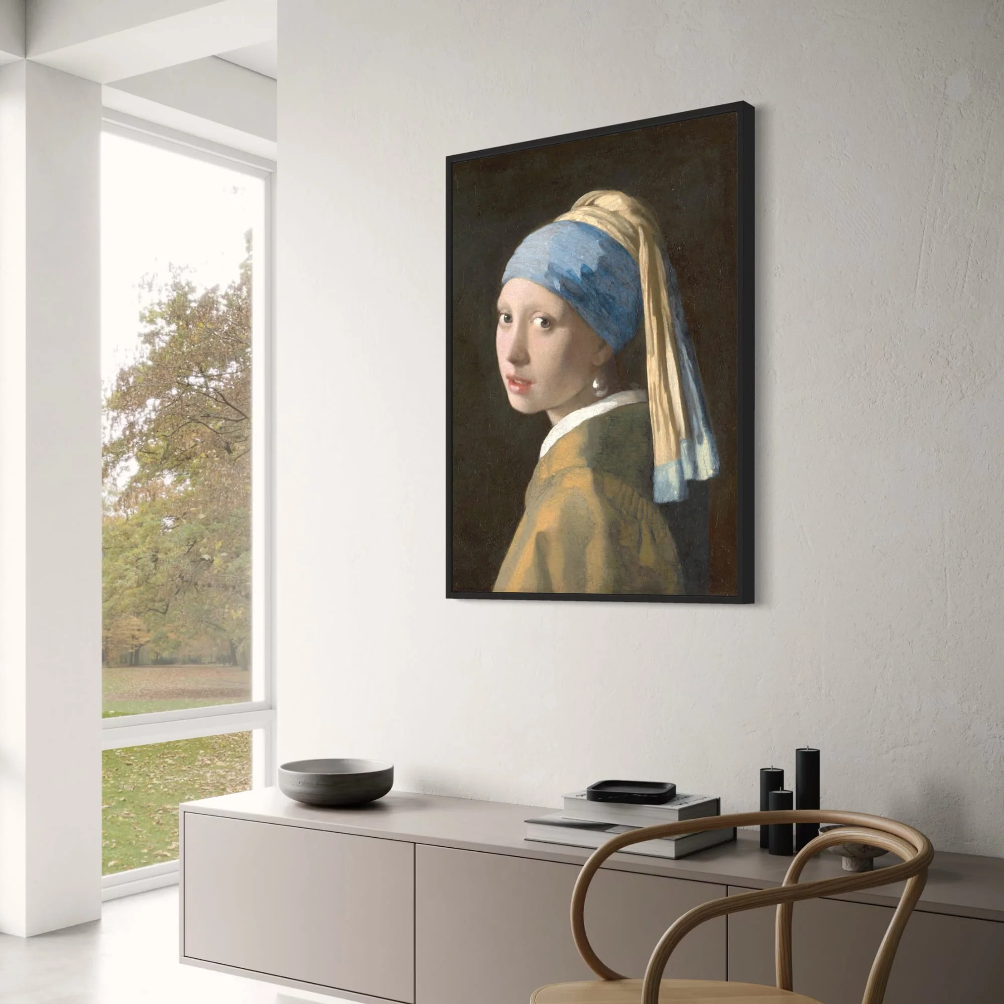 Girl With A Pearl Earring | Vermeer | Classic Reproduction - Image 3