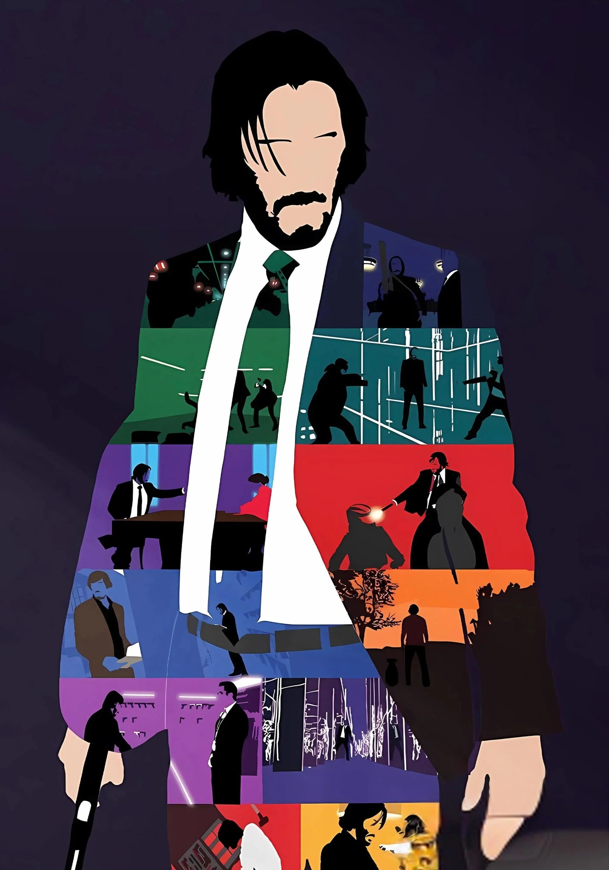 John Wick Vector | Movie Poster - Image 2