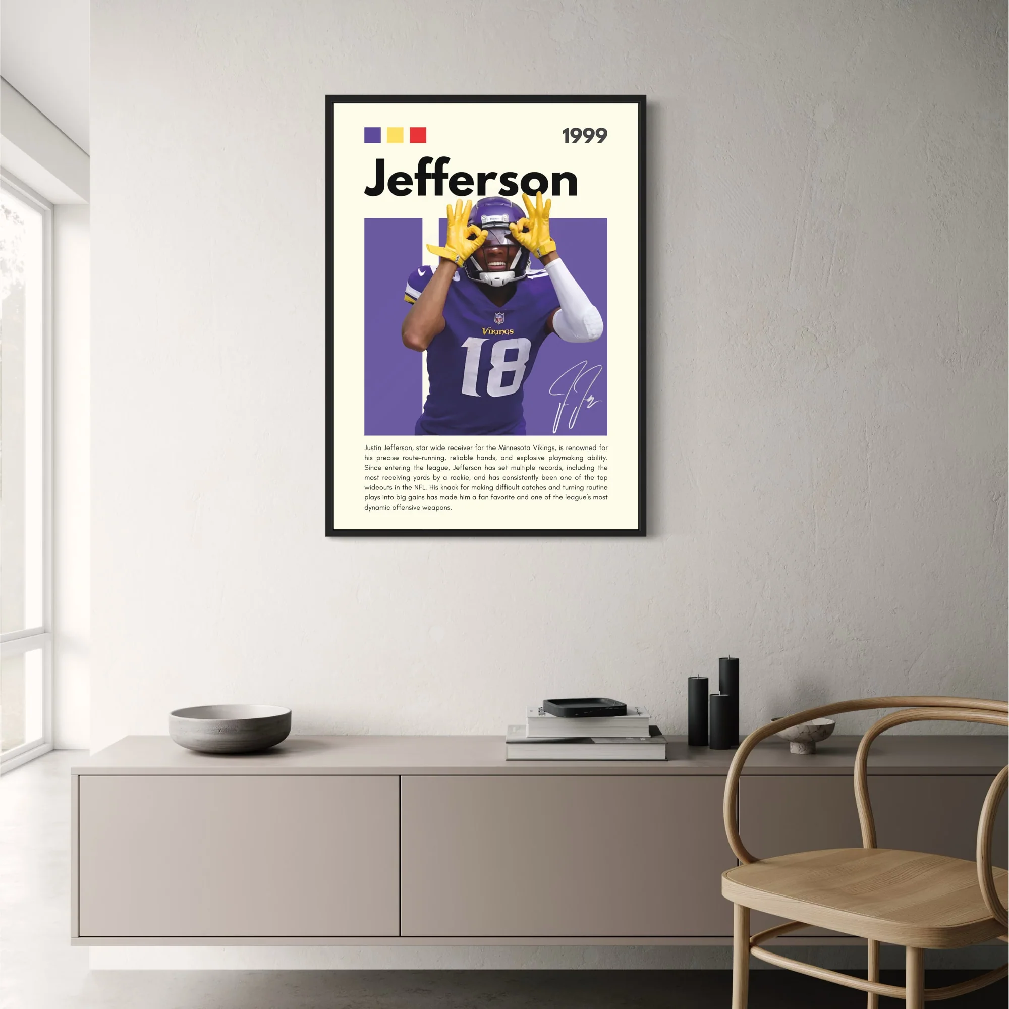 Justin Jefferson Iconic Catch | Minnesota Vikings | NFL - Image 2