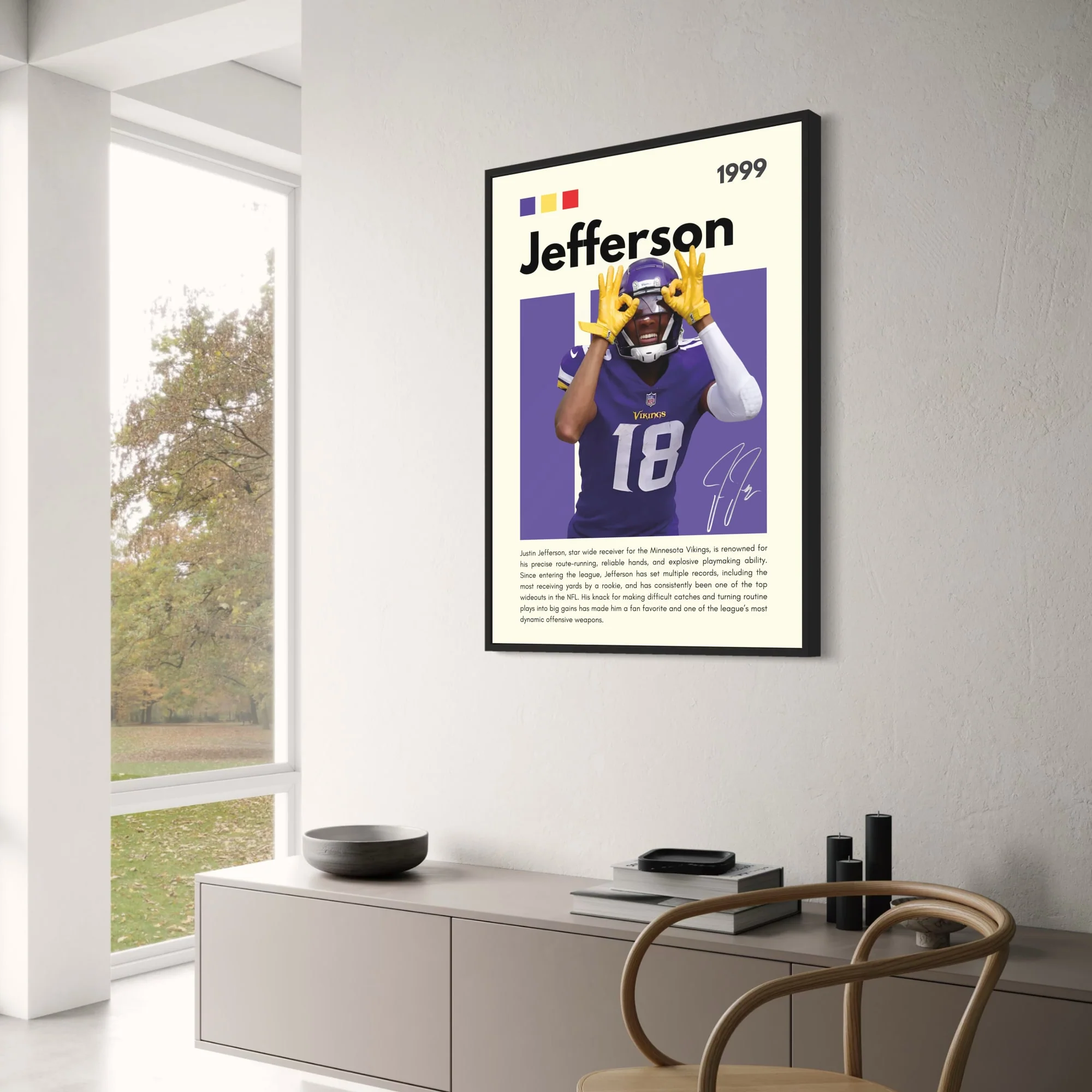 Justin Jefferson Iconic Catch | Minnesota Vikings | NFL - Image 3