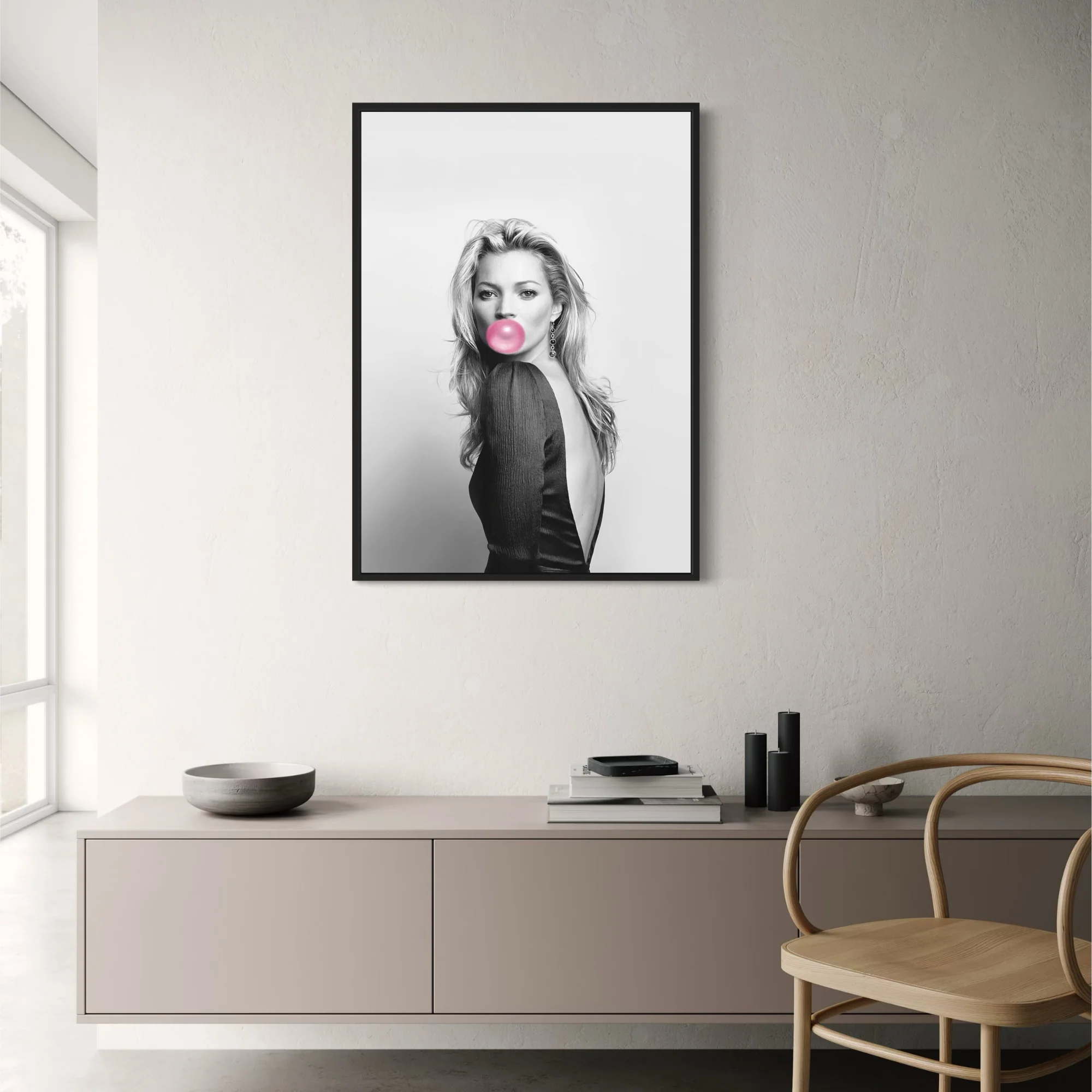 Kate Moss | Bubblegum Fashion Portrait - Image 2