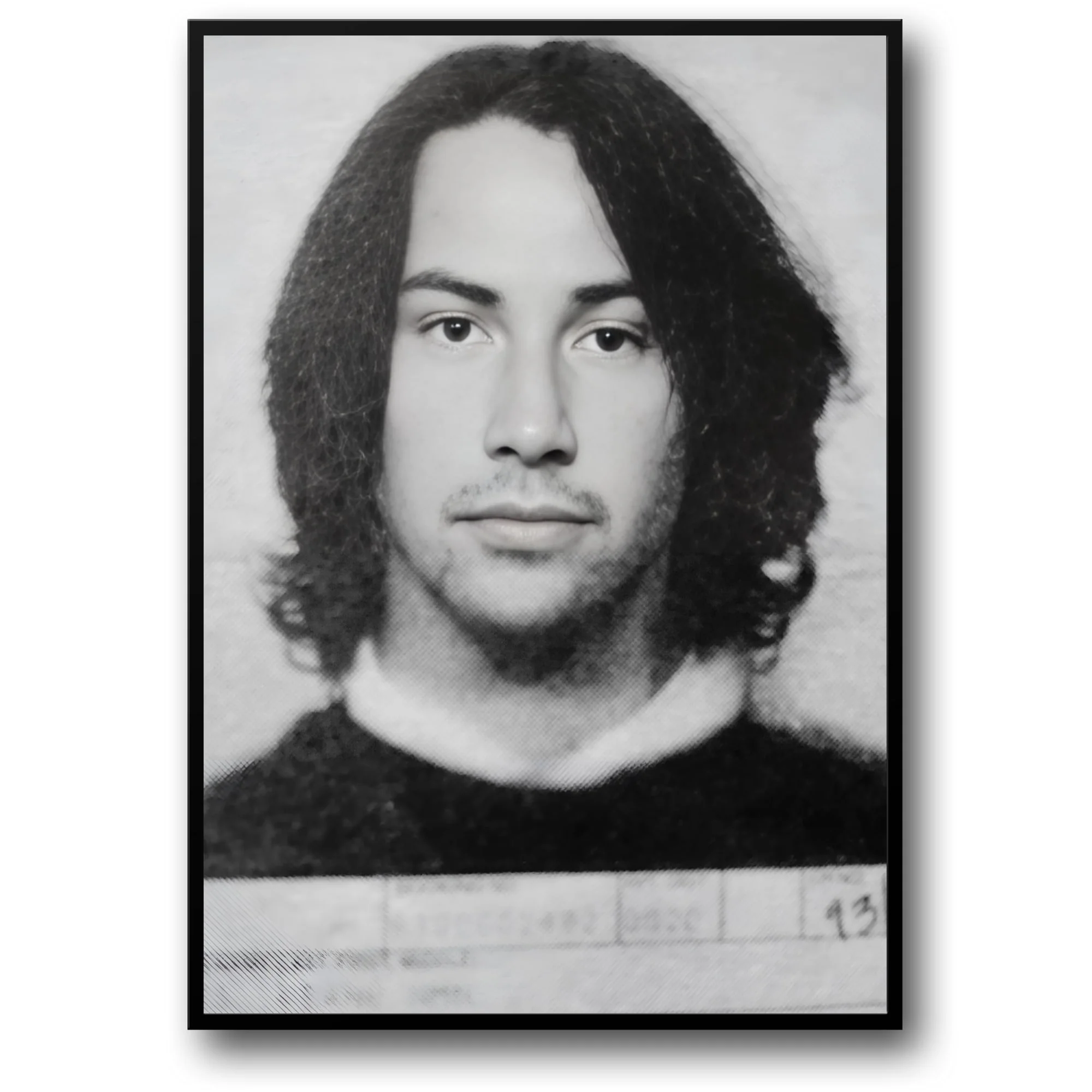 Keanu Reeves | Vintage Mugshot
