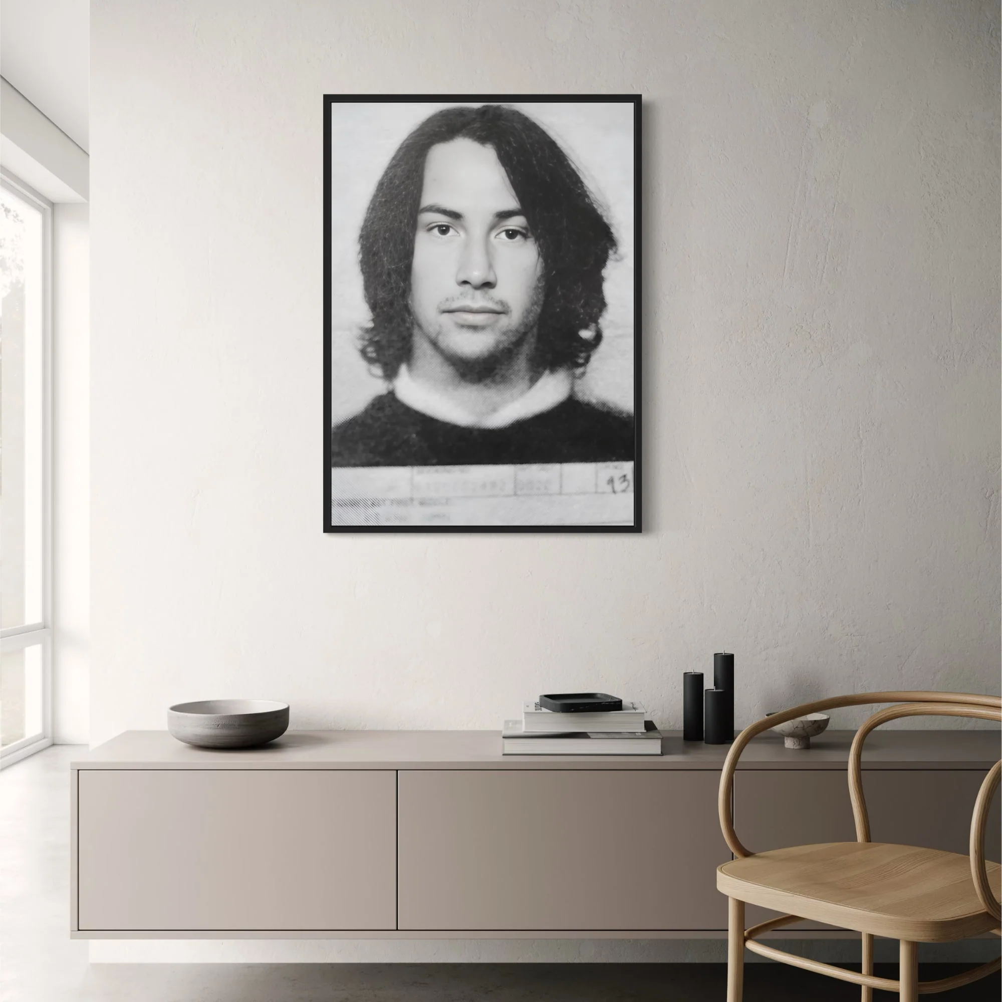 Keanu Reeves | Vintage Mugshot - Image 2