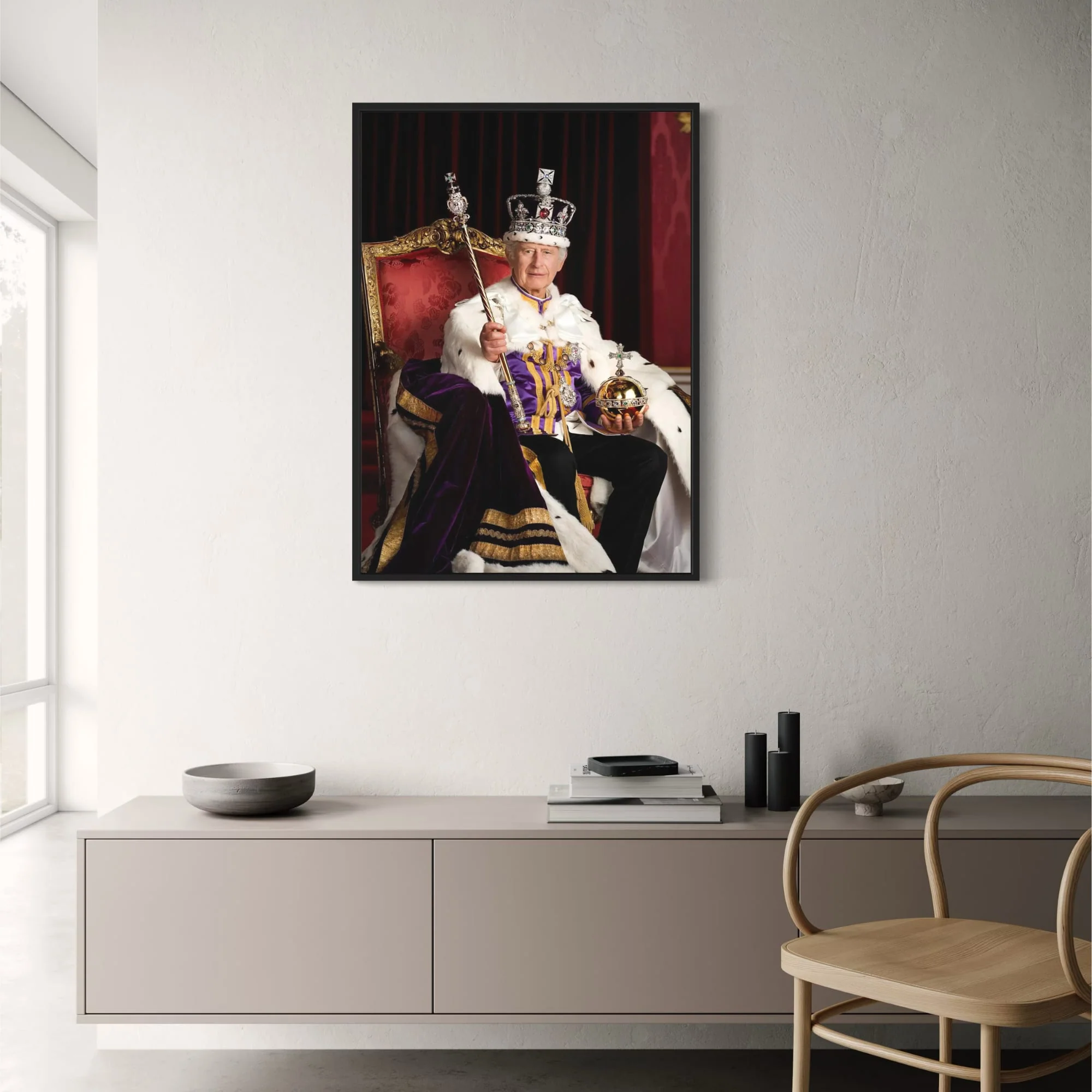 King Charles III Coronation | Authentic Portrait - Image 2