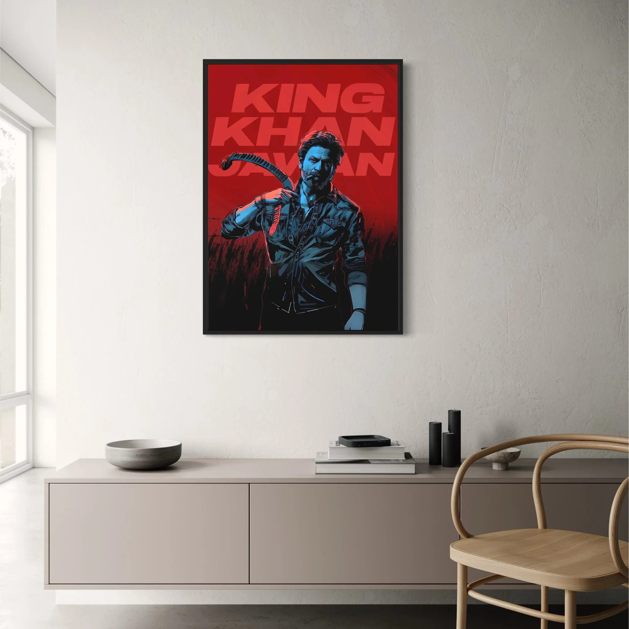 King Khan Jawan | SRK Movie Poster - Image 2