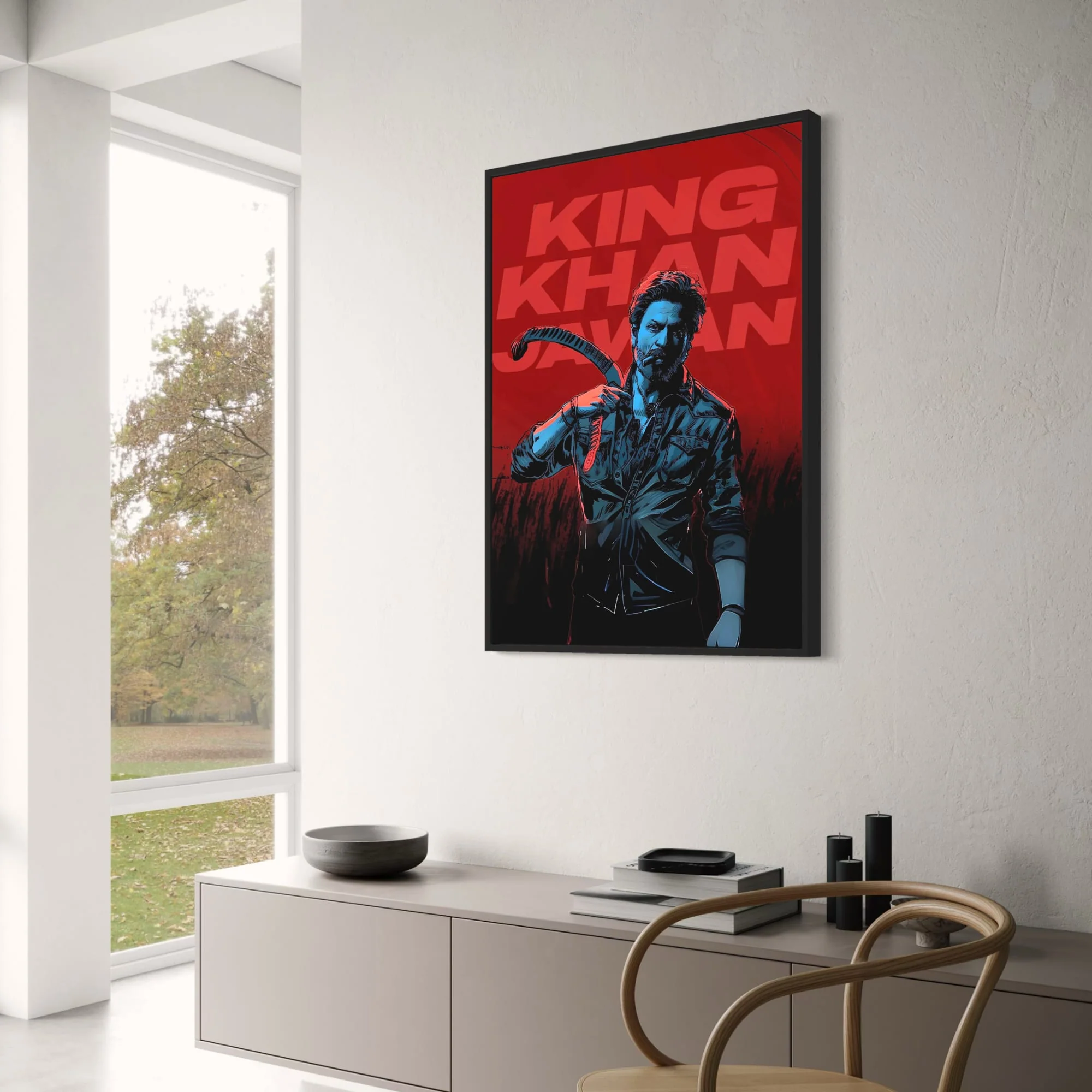 King Khan Jawan | SRK Movie Poster - Image 3