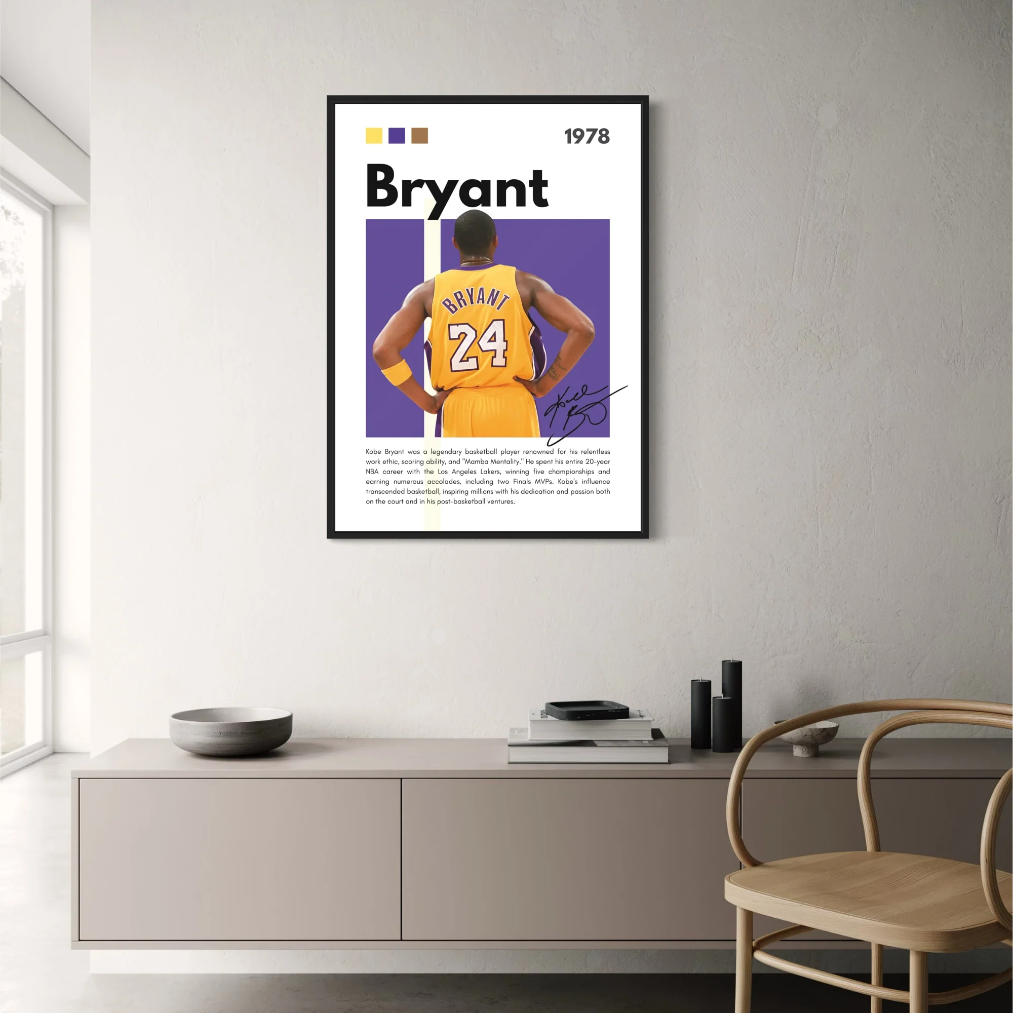 Kobe Bryant Tribute | Iconic #24 Jersey | Mamba Mentality - Image 2