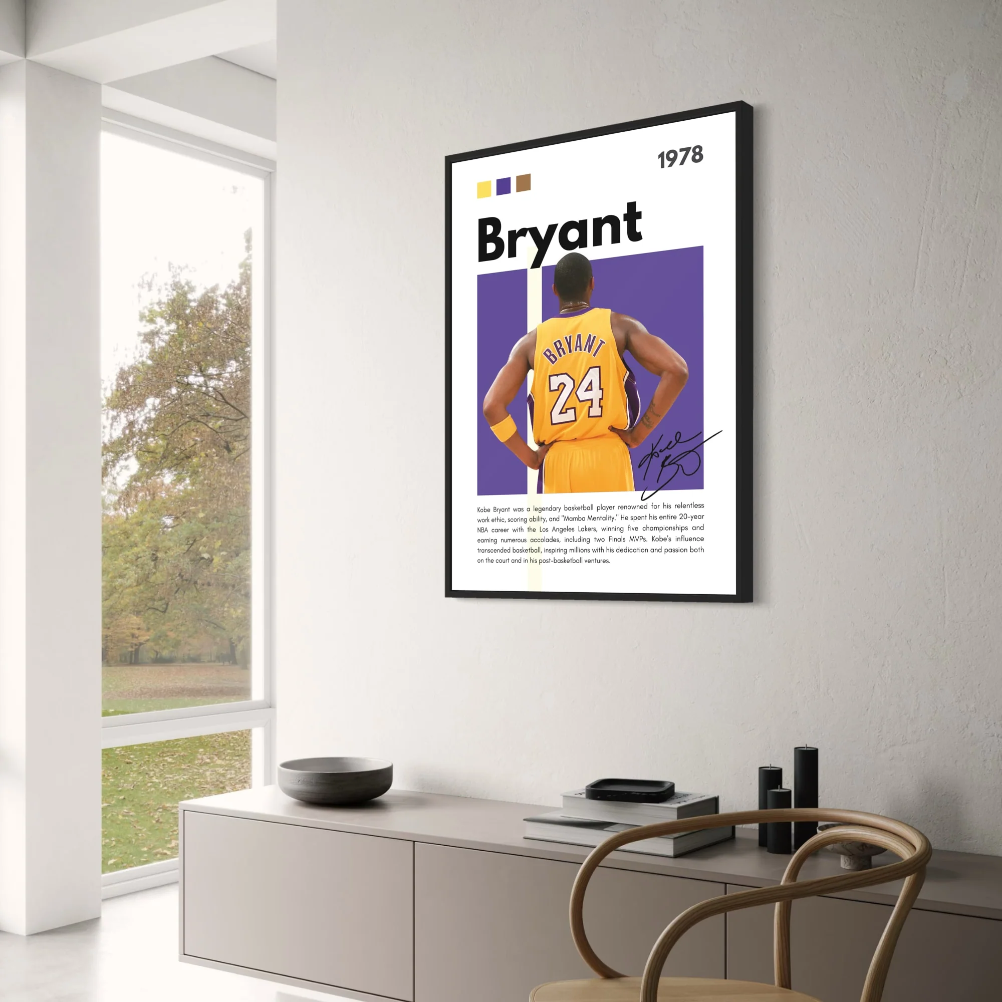 Kobe Bryant Tribute | Iconic #24 Jersey | Mamba Mentality - Image 3
