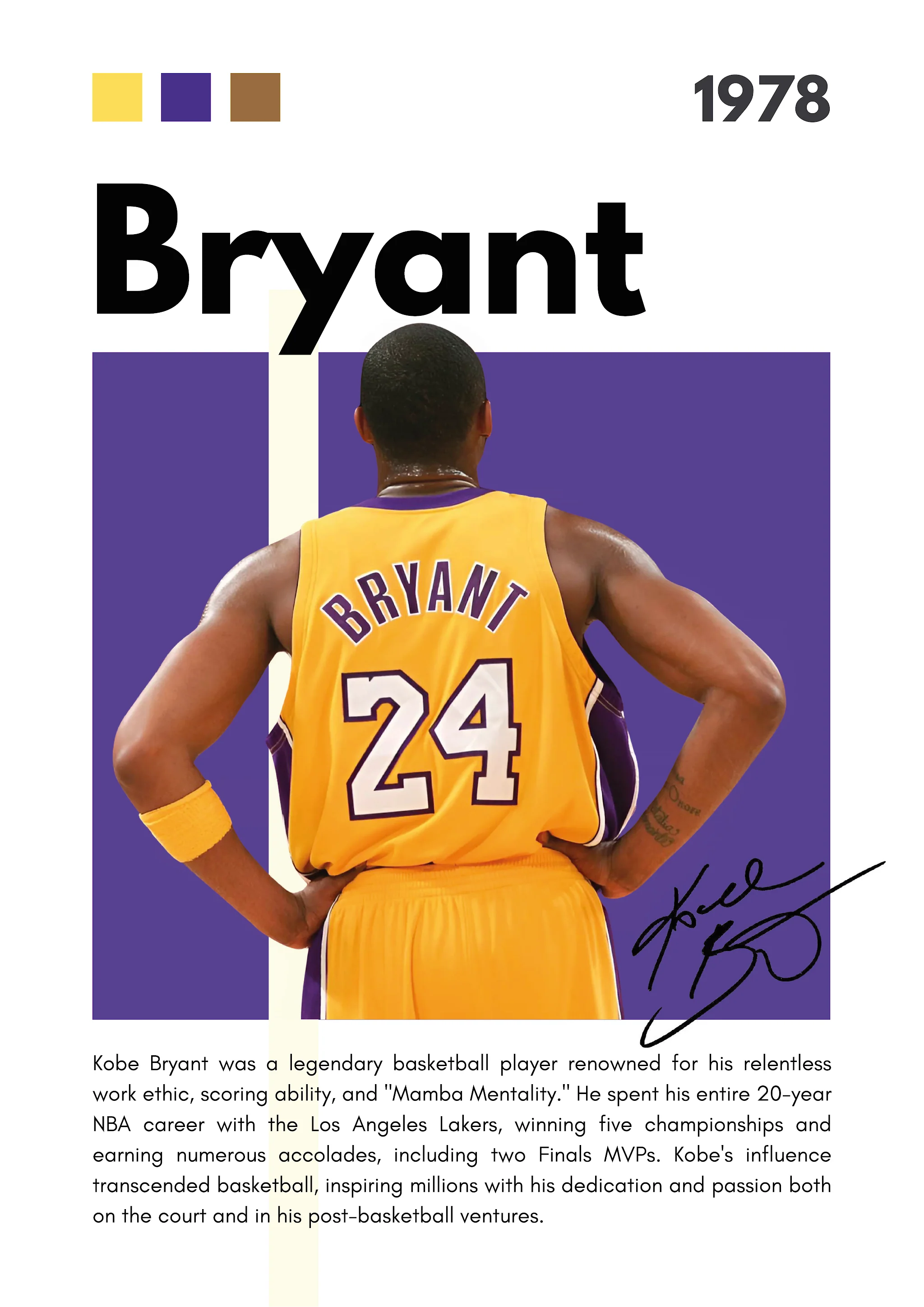 Kobe Bryant Tribute | Iconic #24 Jersey | Mamba Mentality - Image 4
