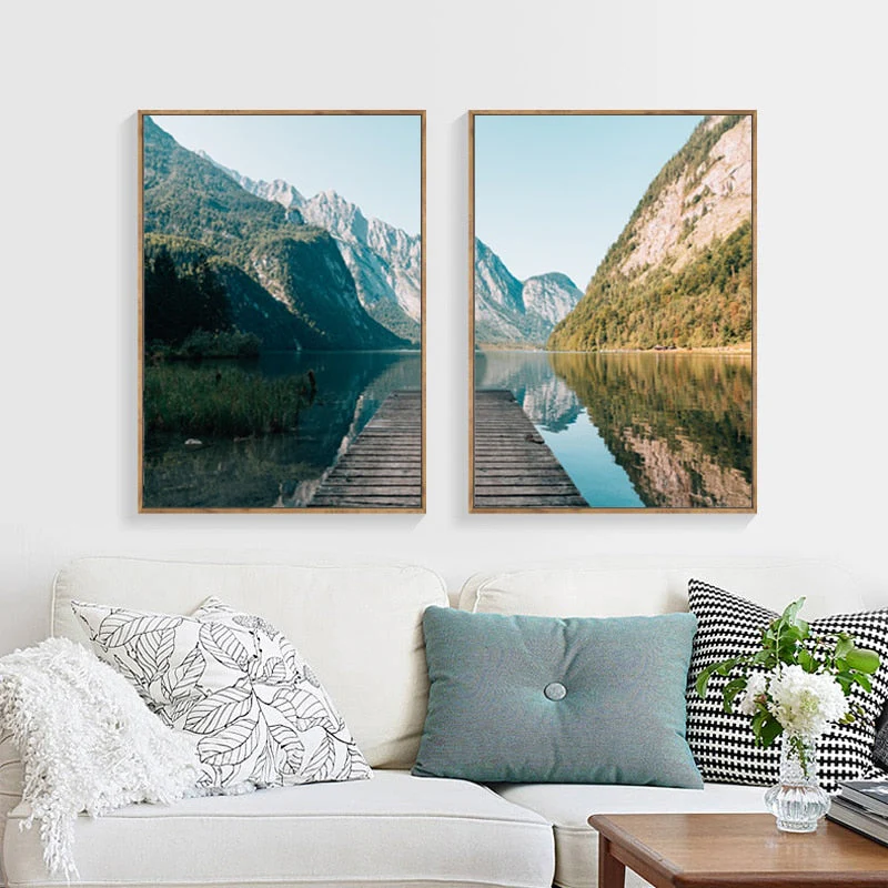 Knigssee Scenic Nature | Two-Piece Landscape Set - Image 3