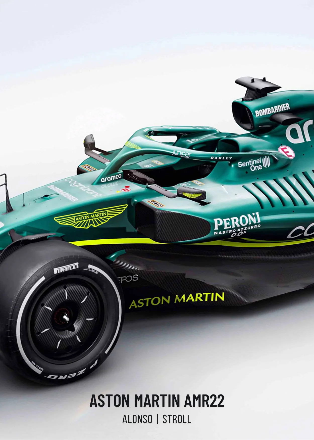 Aston Martin F1 | Triple Panel Art Set - Image 3