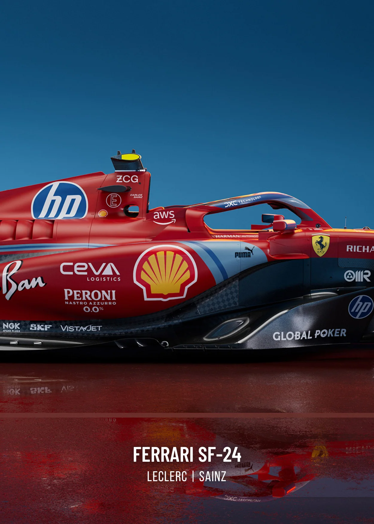 3-Piece F1 Set | Ferrari Racing | Leclerc & Hamilton - Image 3