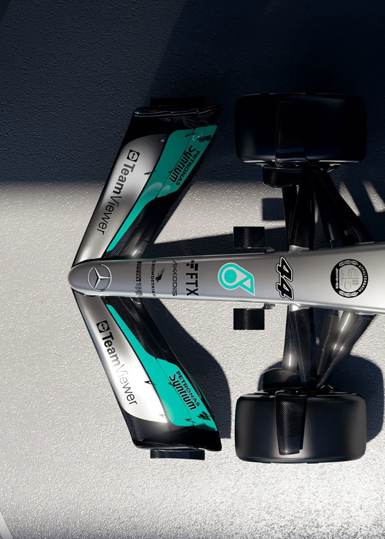 Mercedes F1 | Lewis Hamilton | 3-Piece Racing Art - Image 2