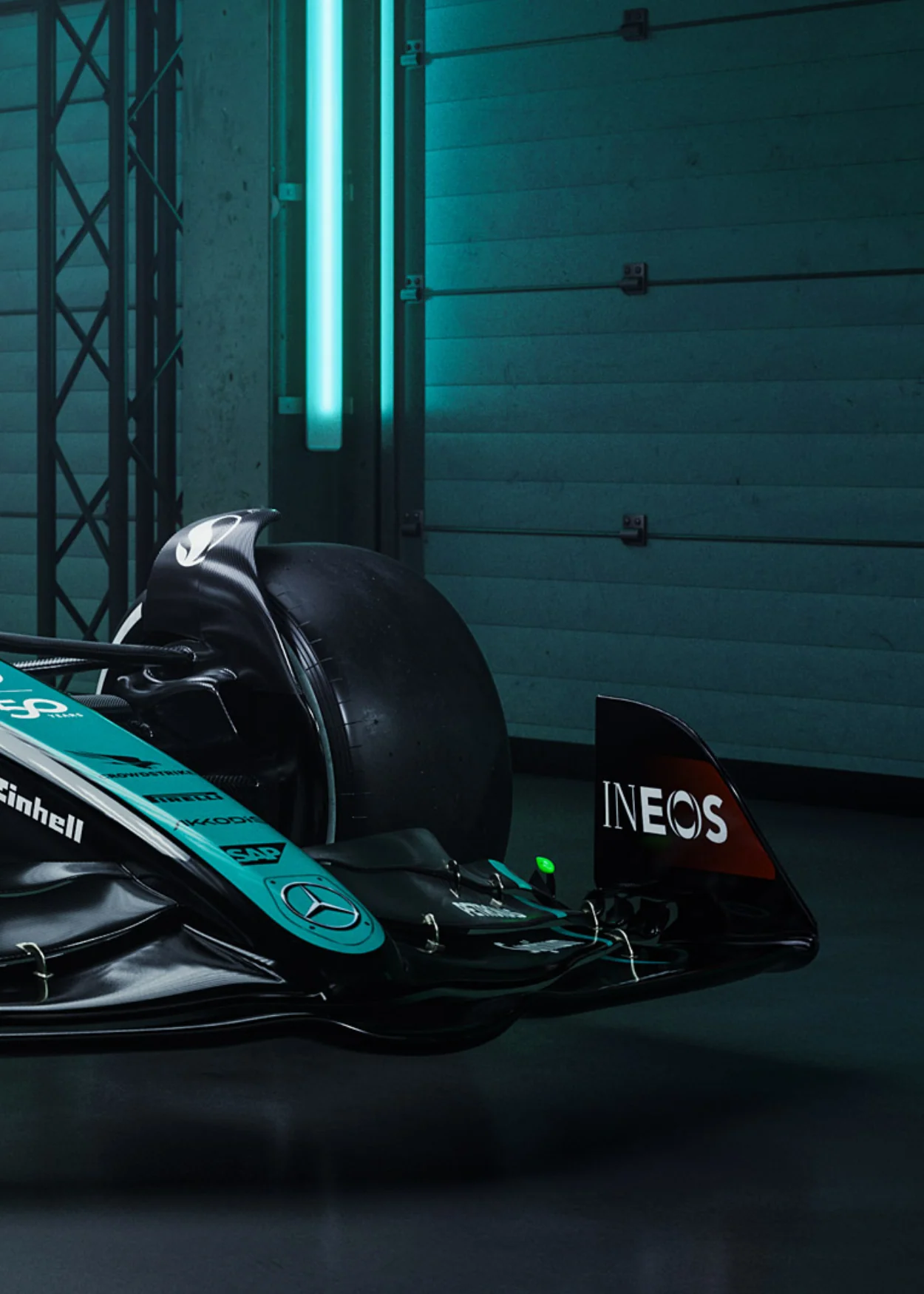 Mercedes F1 Car | Lewis Hamilton | Triple Panel - Image 4