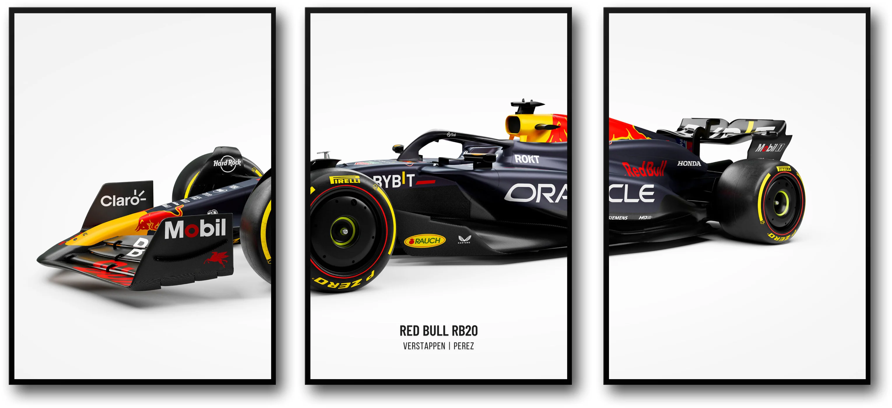 Red Bull Racing | Max Verstappen | 3 Panel F1