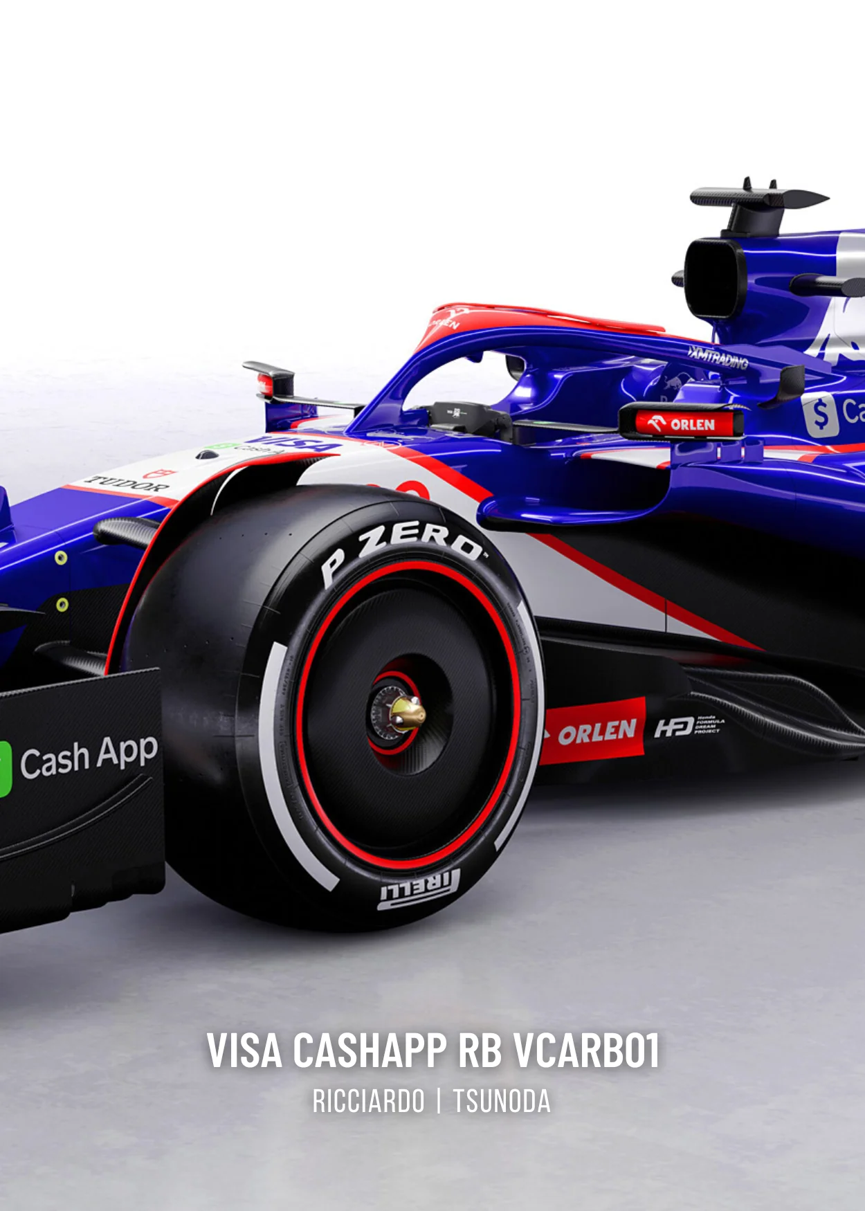 Formula 1 Visa Cashapp | Alpha Tauri Racing | Red Bull Vivid 3-Piece Set - Image 3