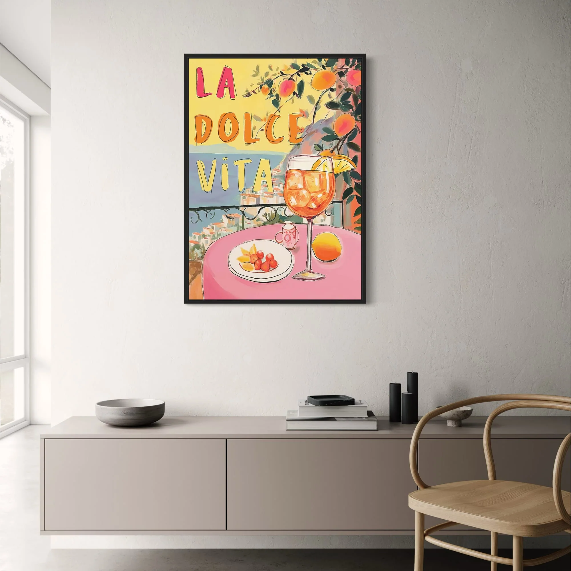 Aperol Spritz | La Dolce Vita | Vintage Italian Cocktail - Image 2