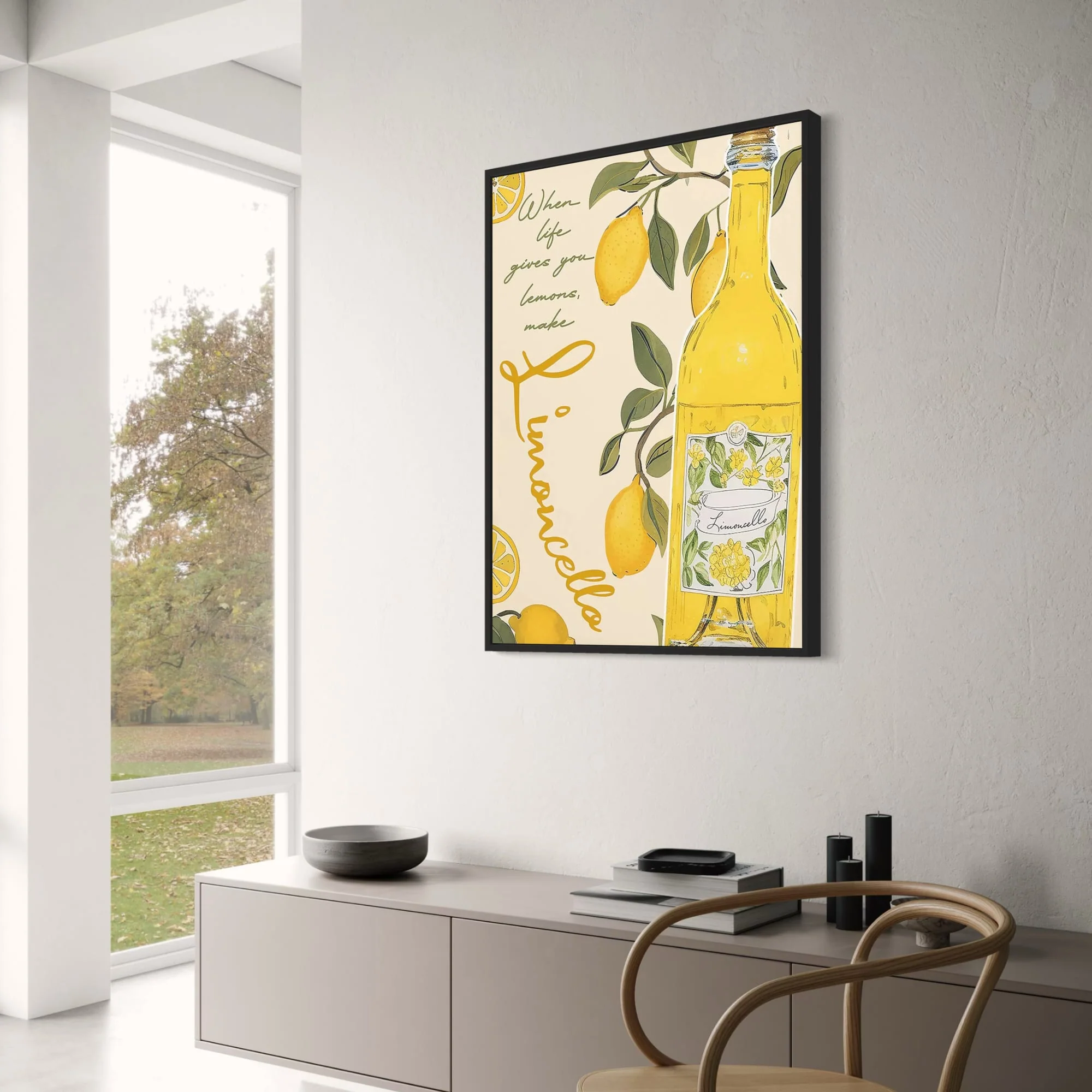 La Dolce Vita | Italian Vintage Decor | Limoncello Inspired - Image 3