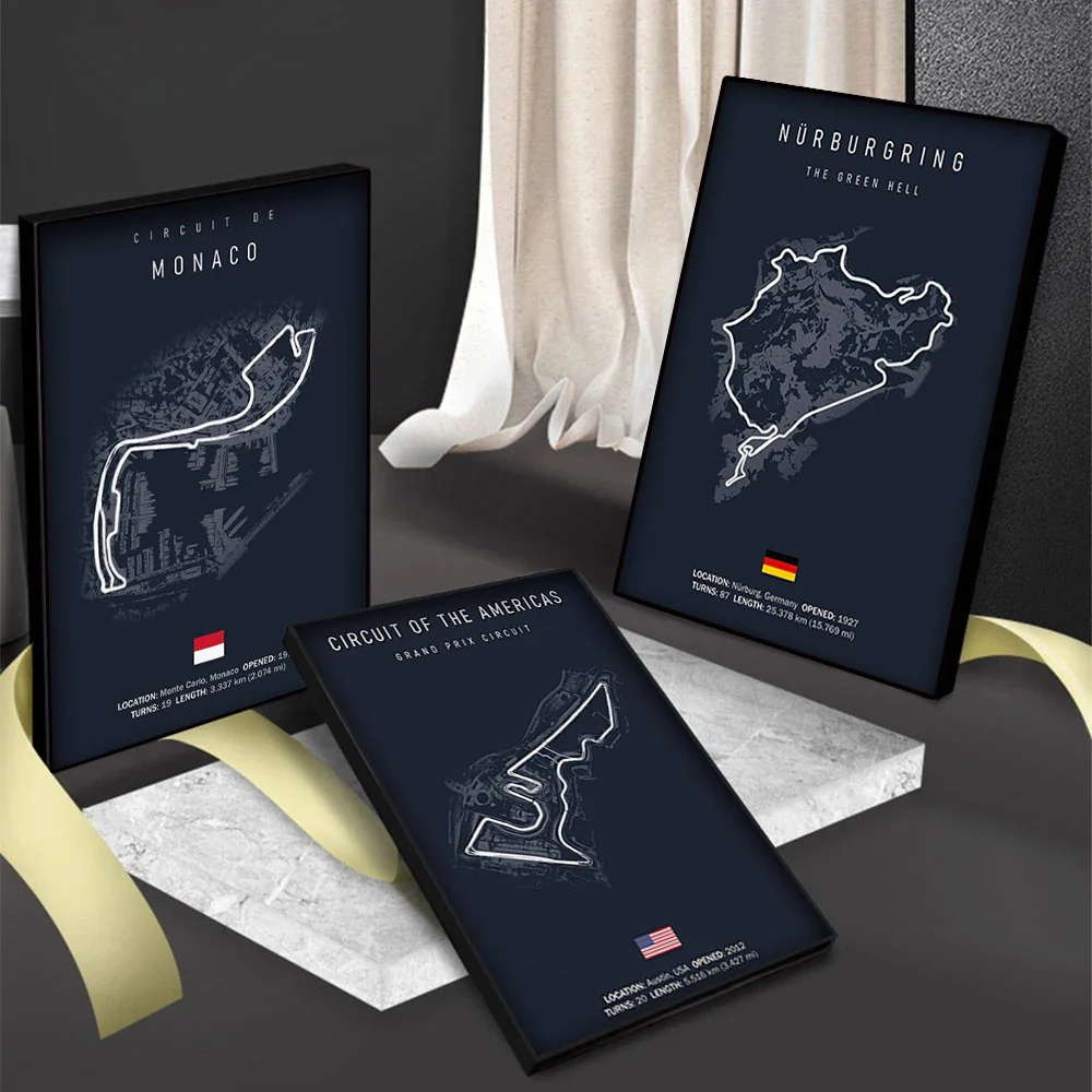 Laguna Seca | Modern Race Track Map - Image 3