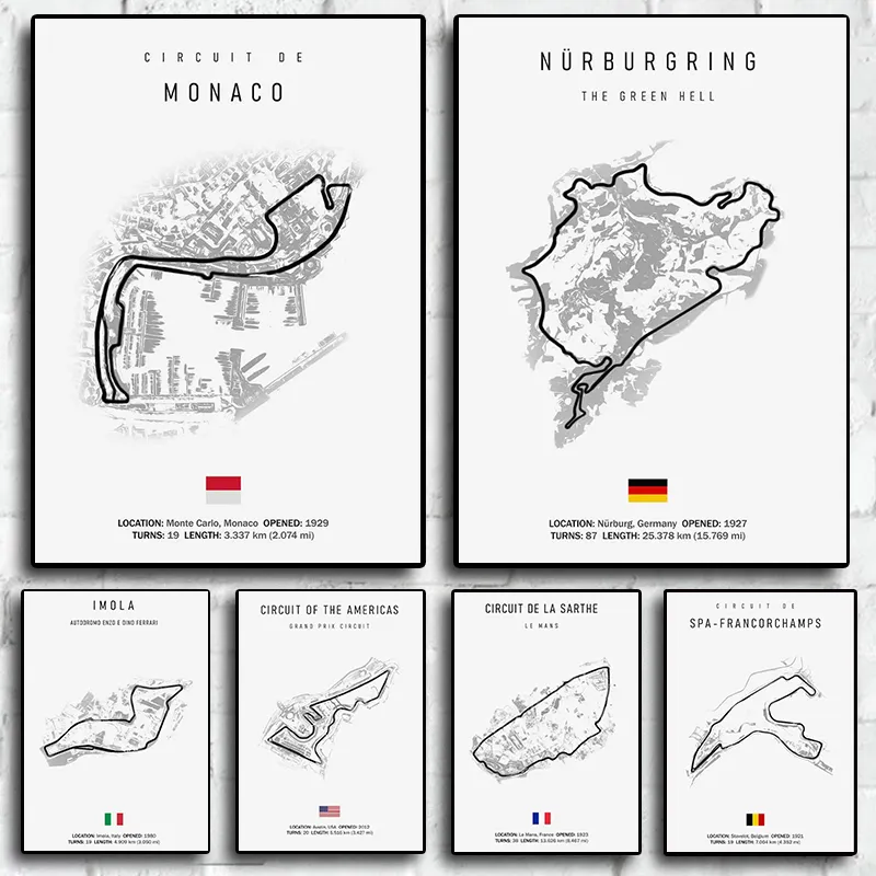 Laguna Seca | Modern Race Track Map - Image 7