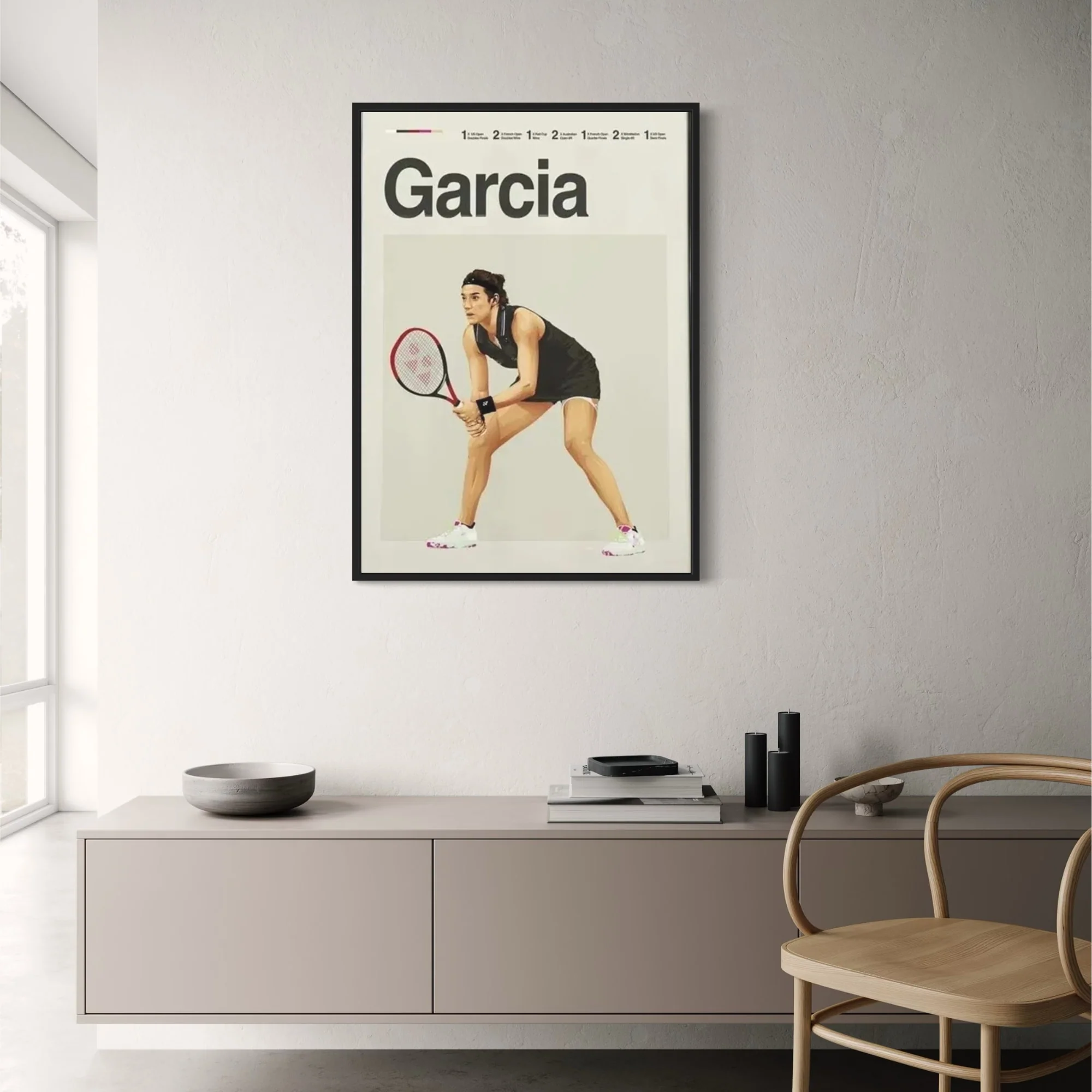 Caroline Garcia | Modern Tennis Art - Image 2