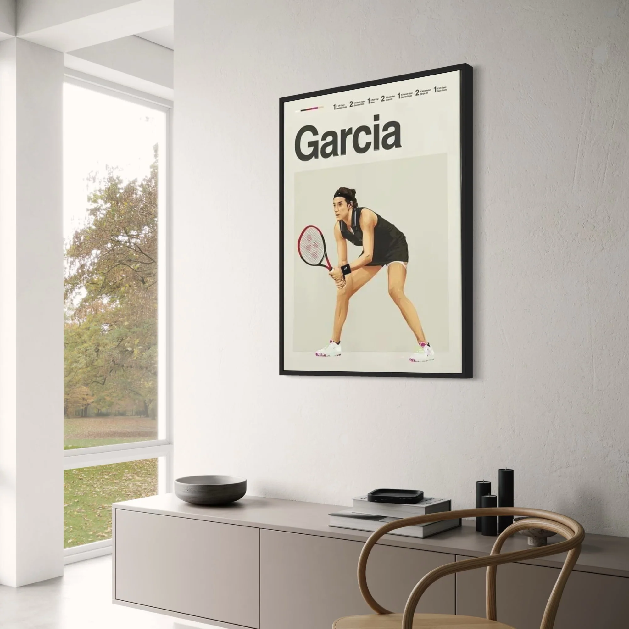 Caroline Garcia | Modern Tennis Art - Image 3