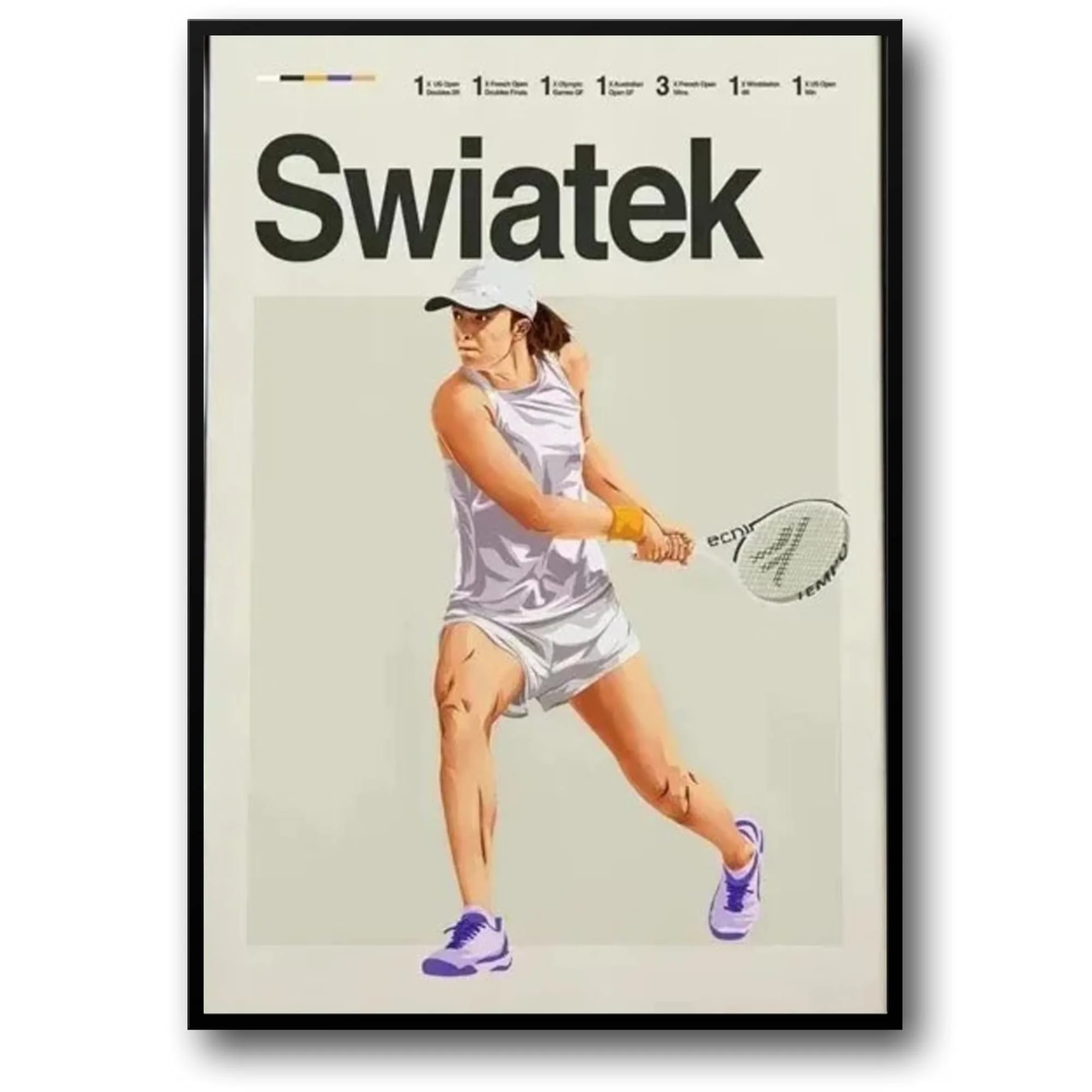 Iga Swiatek | Modern Tennis Art