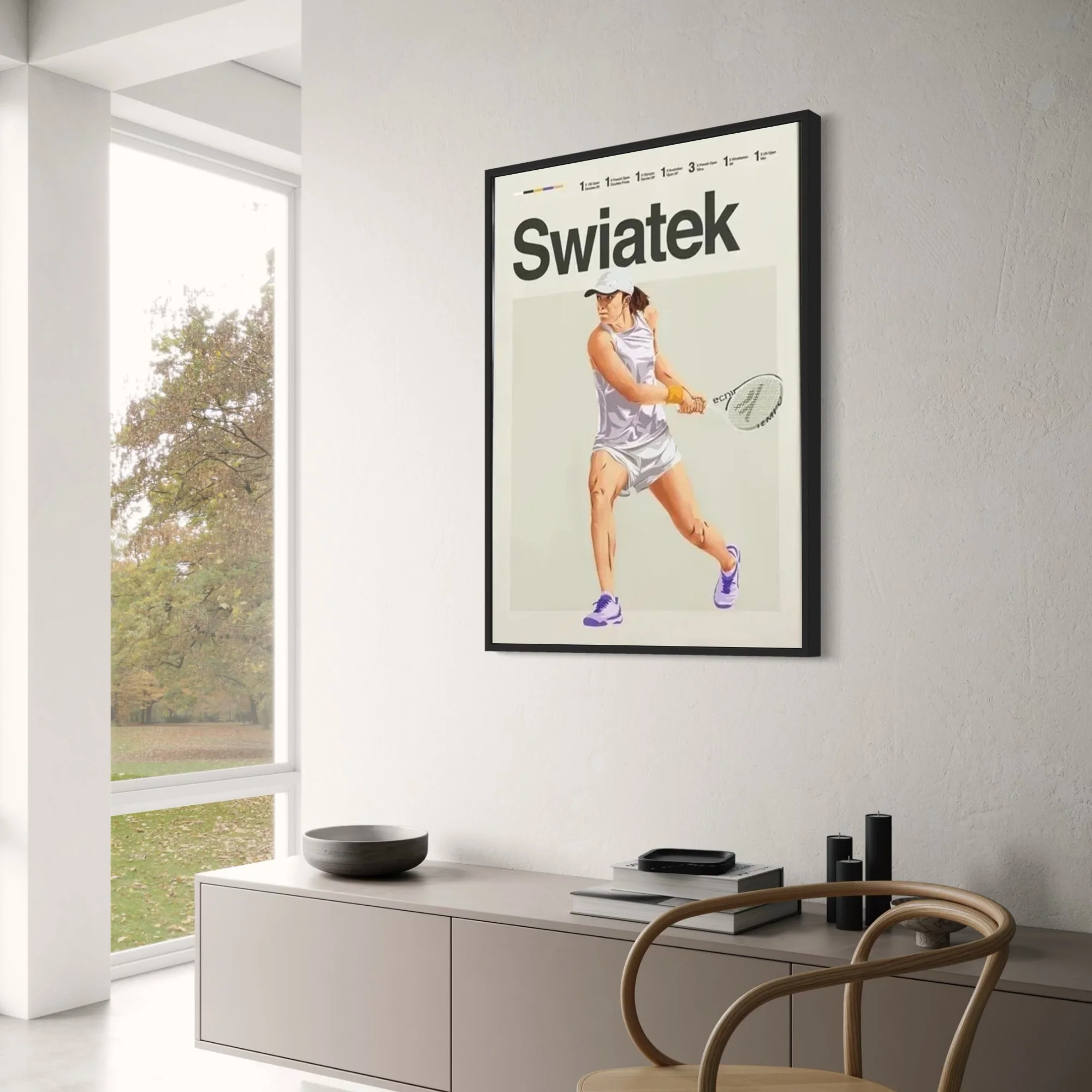 Iga Swiatek | Modern Tennis Art - Image 3