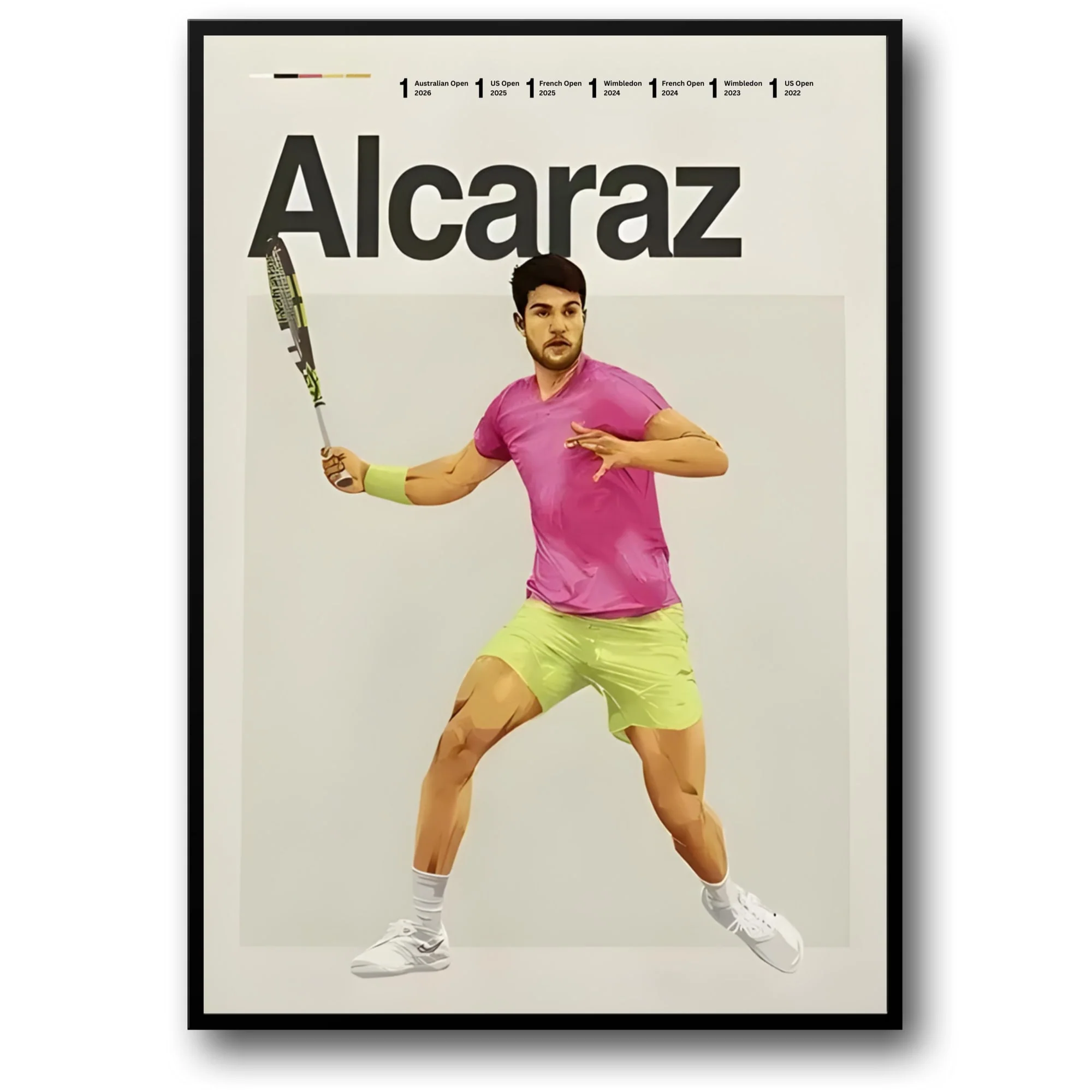 Carlos Alcaraz | Modern Tennis Art