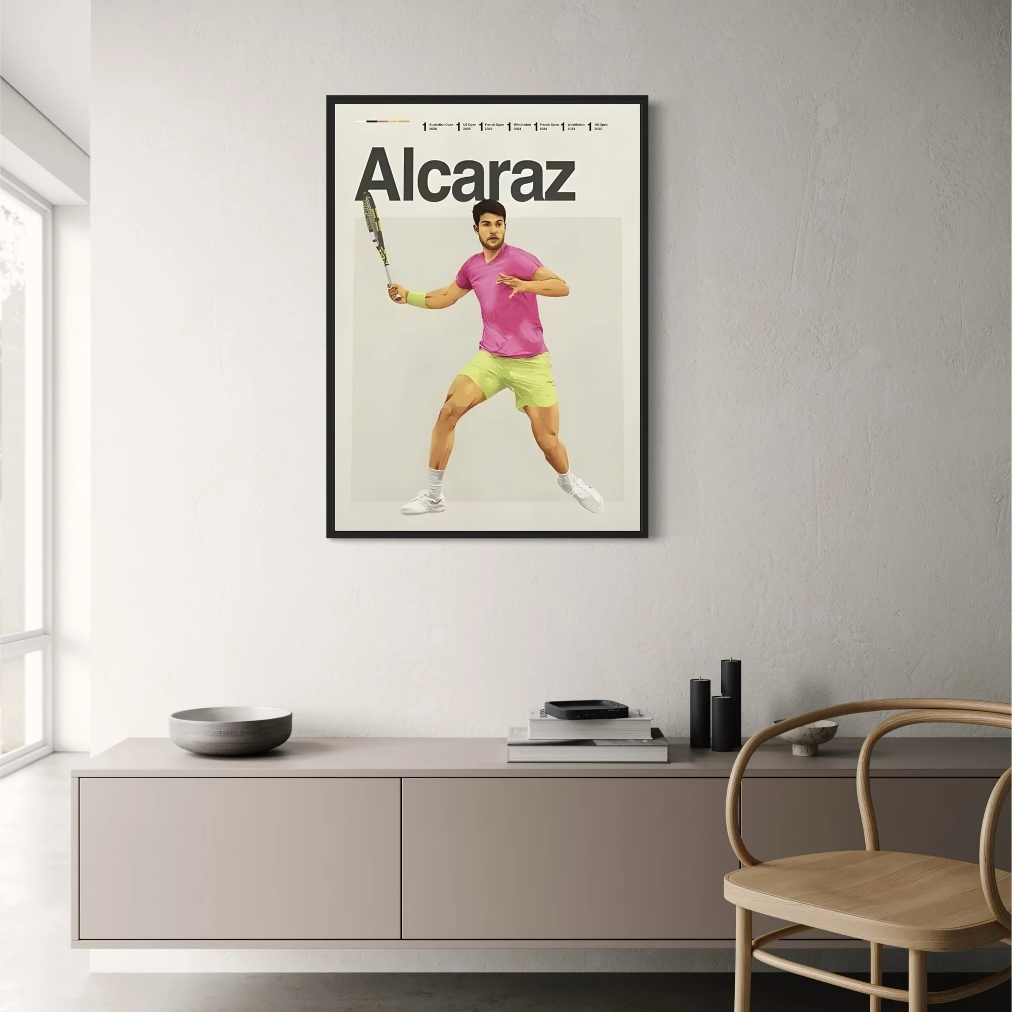Carlos Alcaraz | Modern Tennis Art - Image 2