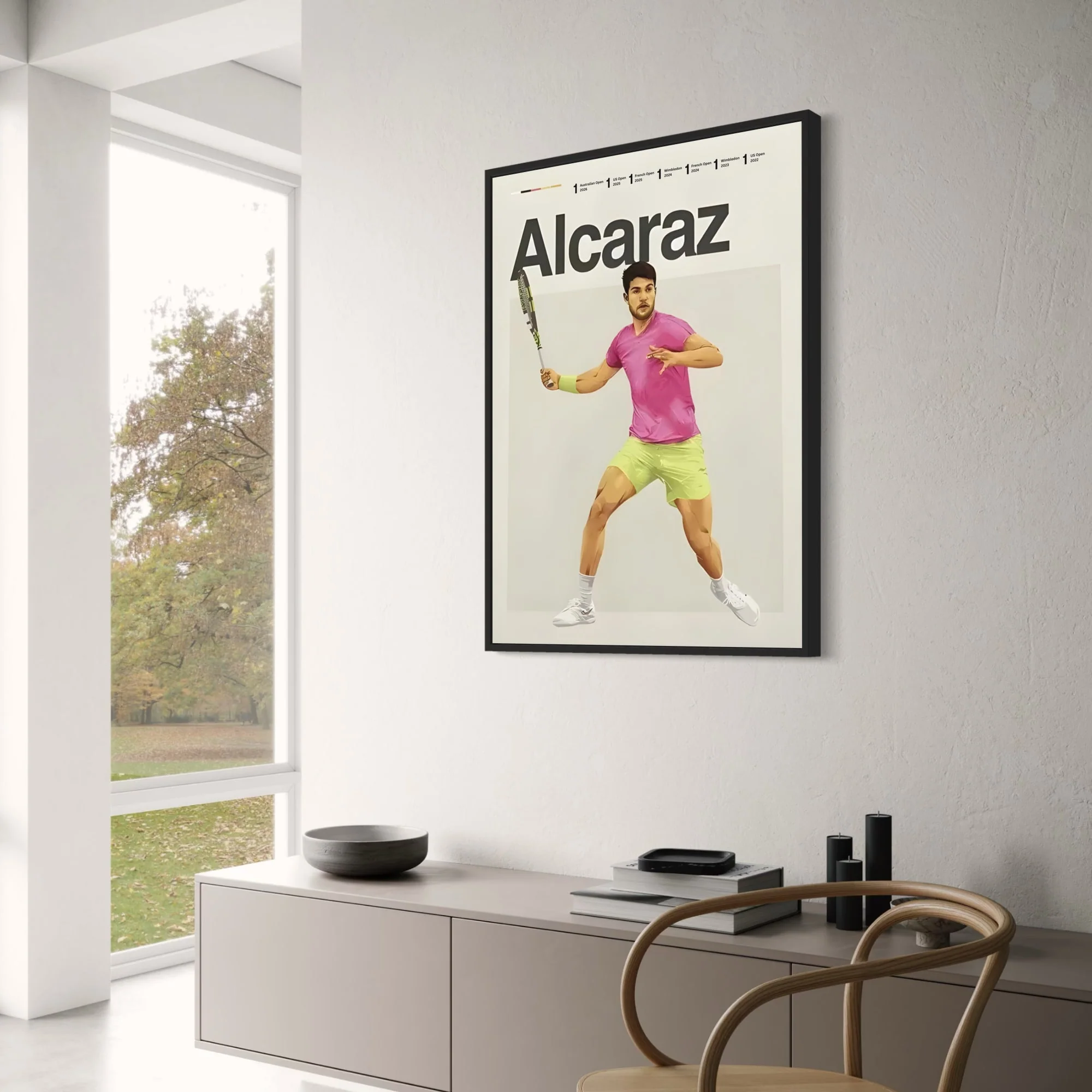 Carlos Alcaraz | Modern Tennis Art - Image 3